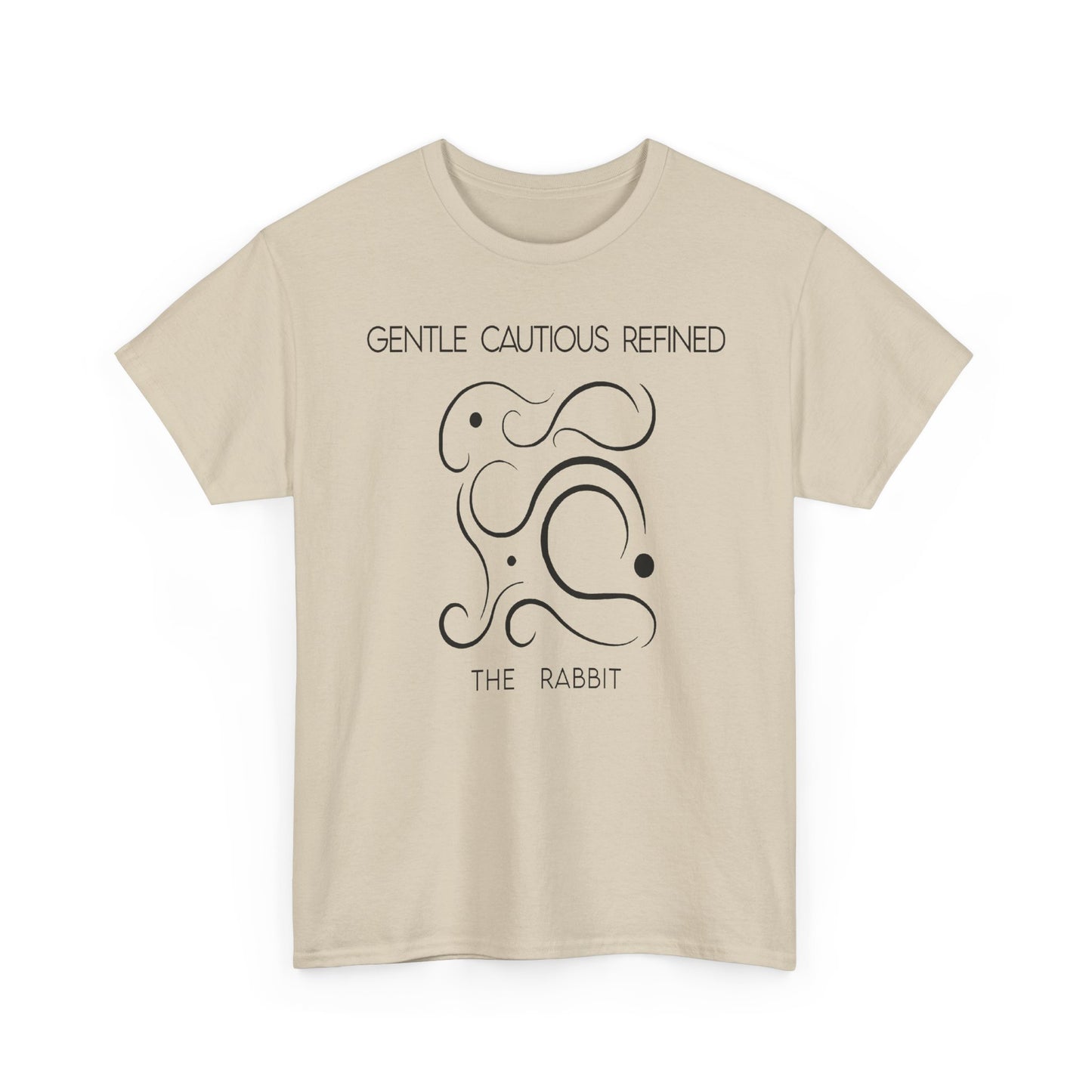 Chinese Zodiac The Rabbit Tee, Positive Traits Of People Born On The Years Of Rabbit (1963, 1975, 1987, 1999, And 2011), Gentle And Refined