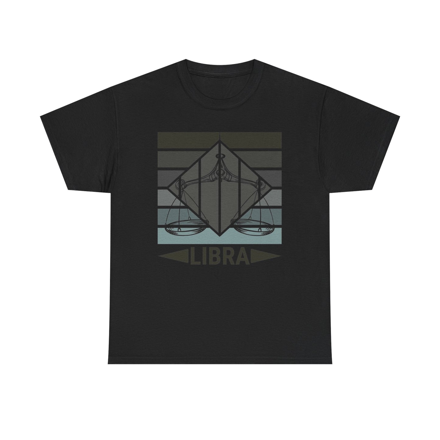 Libra Zodiac Tee, Perfect for Astrology Lovers, Horoscope Gift, Unisex Heavy Cotton T-Shirt, Astrology Apparel, Birthday Gift