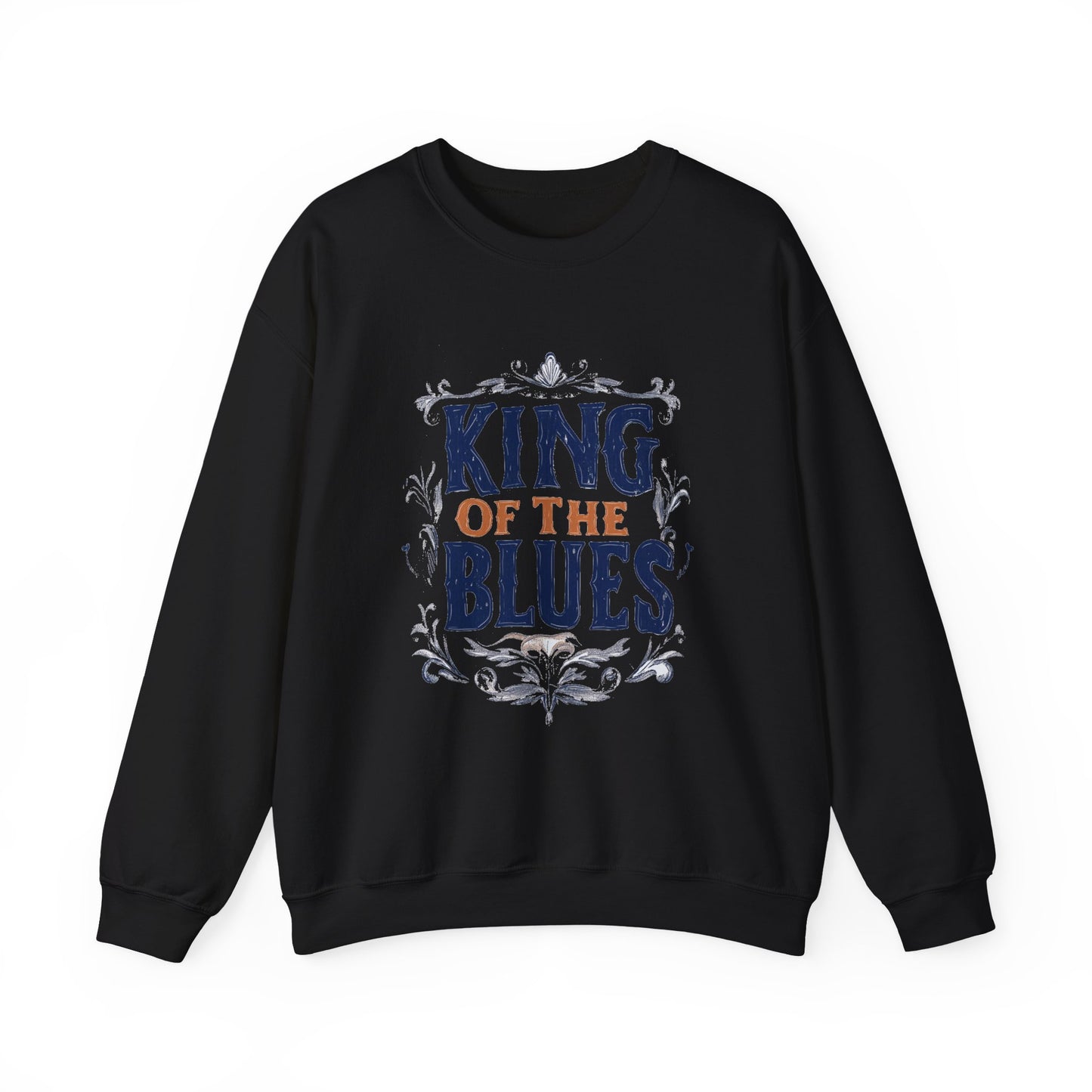 King of the Blues Sweatshirt, Music Nostalgia Crewneck, Rhythm and Blues Jumper, Unisex Band Merch, Blues Music Apparel