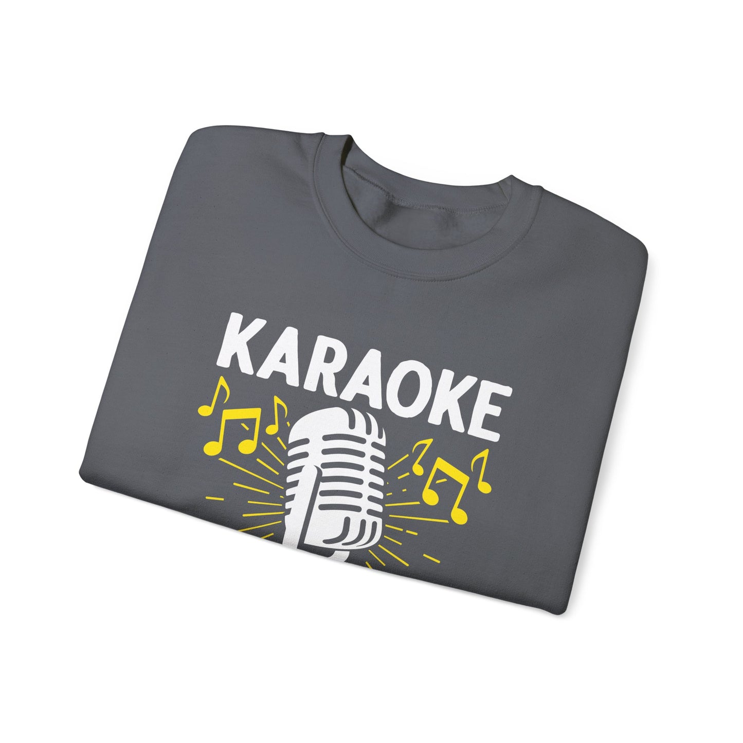 Karaoke Vibe Sweatshirt, Sing-Along Nostalgia Jumper, Music Party Pullover, Karaoke Never Lies Crewneck, Funny Singing Gift