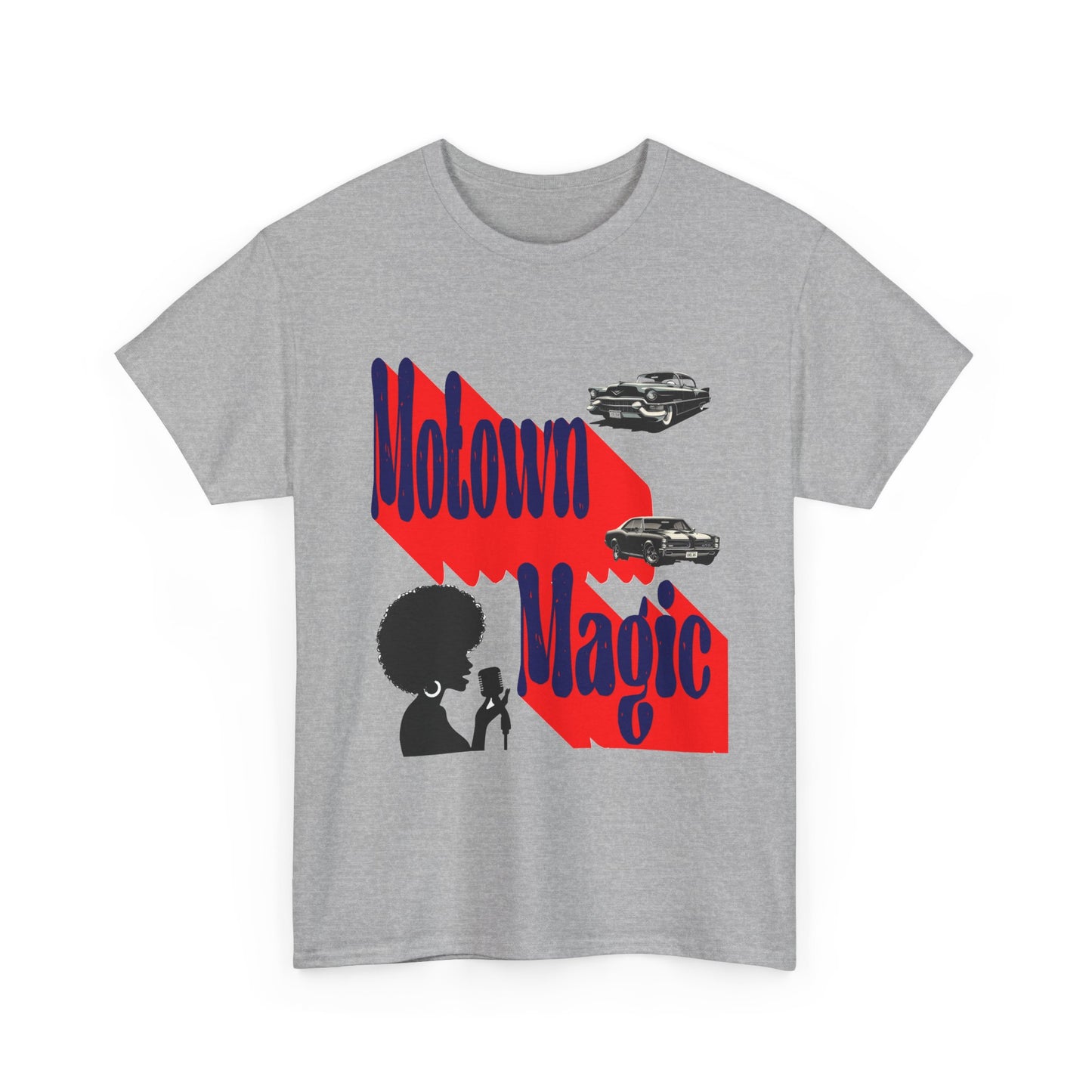 Music Nostalgia Unisex Cotton T-shirt, Motown Magic Vibe Top, Boho Style Spectacular Artistic Graphic Design shirt