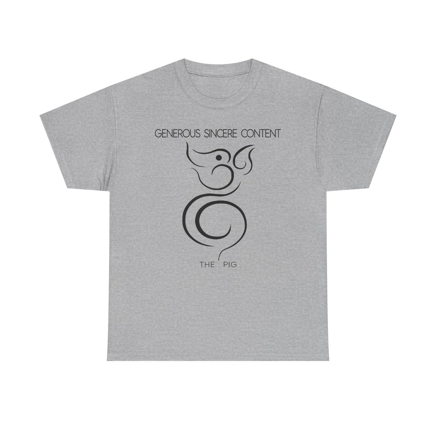 Chinese Zodiac The Pig Tee, Positive Traits Of People Born On The Years Of The Pig (1959, 1971, 1995, and 2007), Generous And Sincere