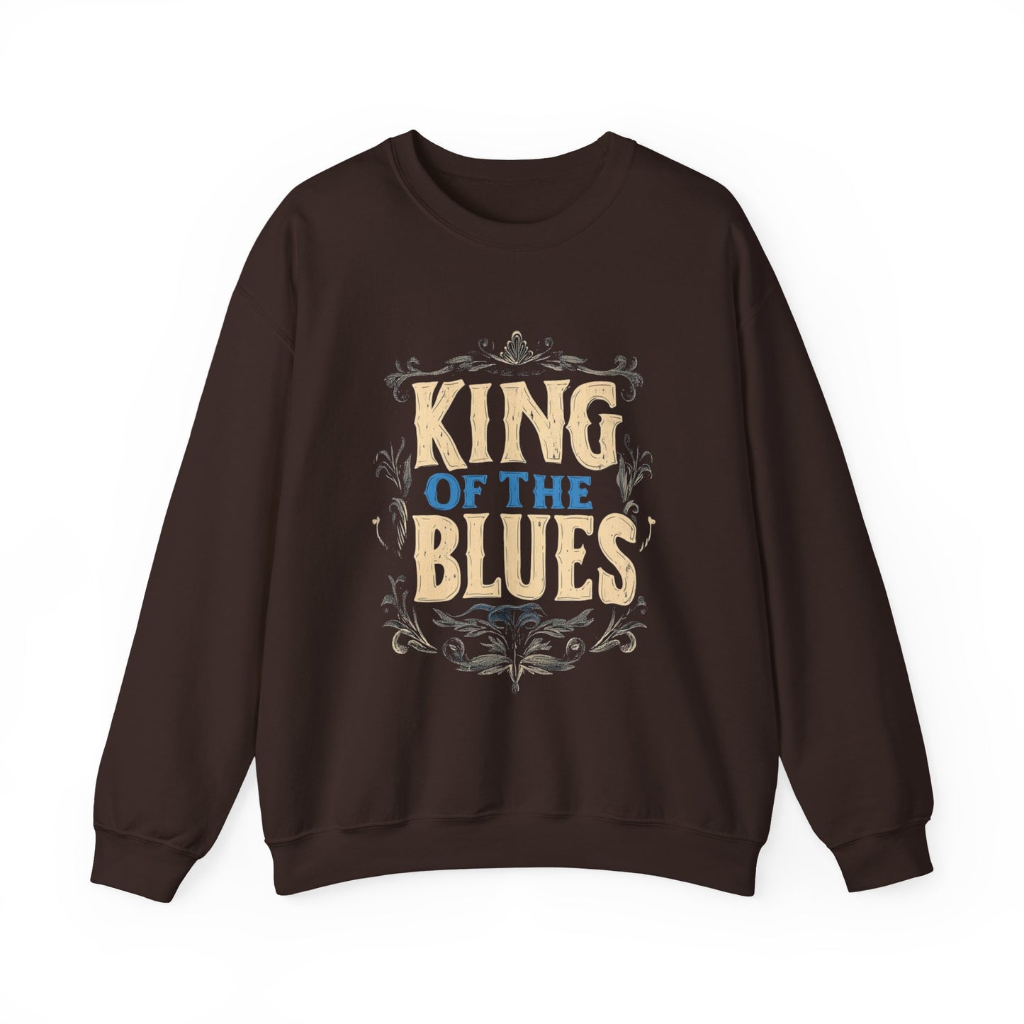 King of the Blues Sweatshirt, Music Nostalgia Crewneck, Rhythm and Blues Jumper, Unisex Band Merch, Blues Music Apparel
