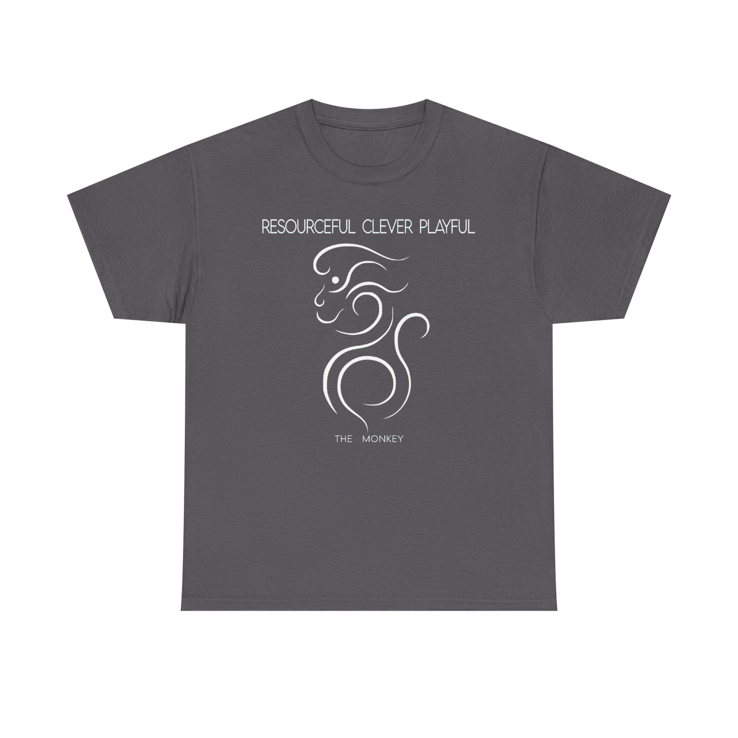 Chinese Zodiac The Monkey Tee, Positive Traits Of People Born On The Years Of Monkey (1968, 1980, 1992, 2004, And 2016), Clever And Playful