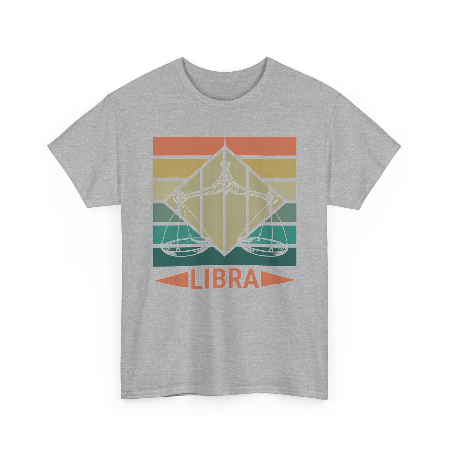Libra Retro Unisex Tee, Vintage Style Horoscope Sign Shirt, Astrology Zodiac Gift, October Birthday Present, Classic Graphic T-shirt,