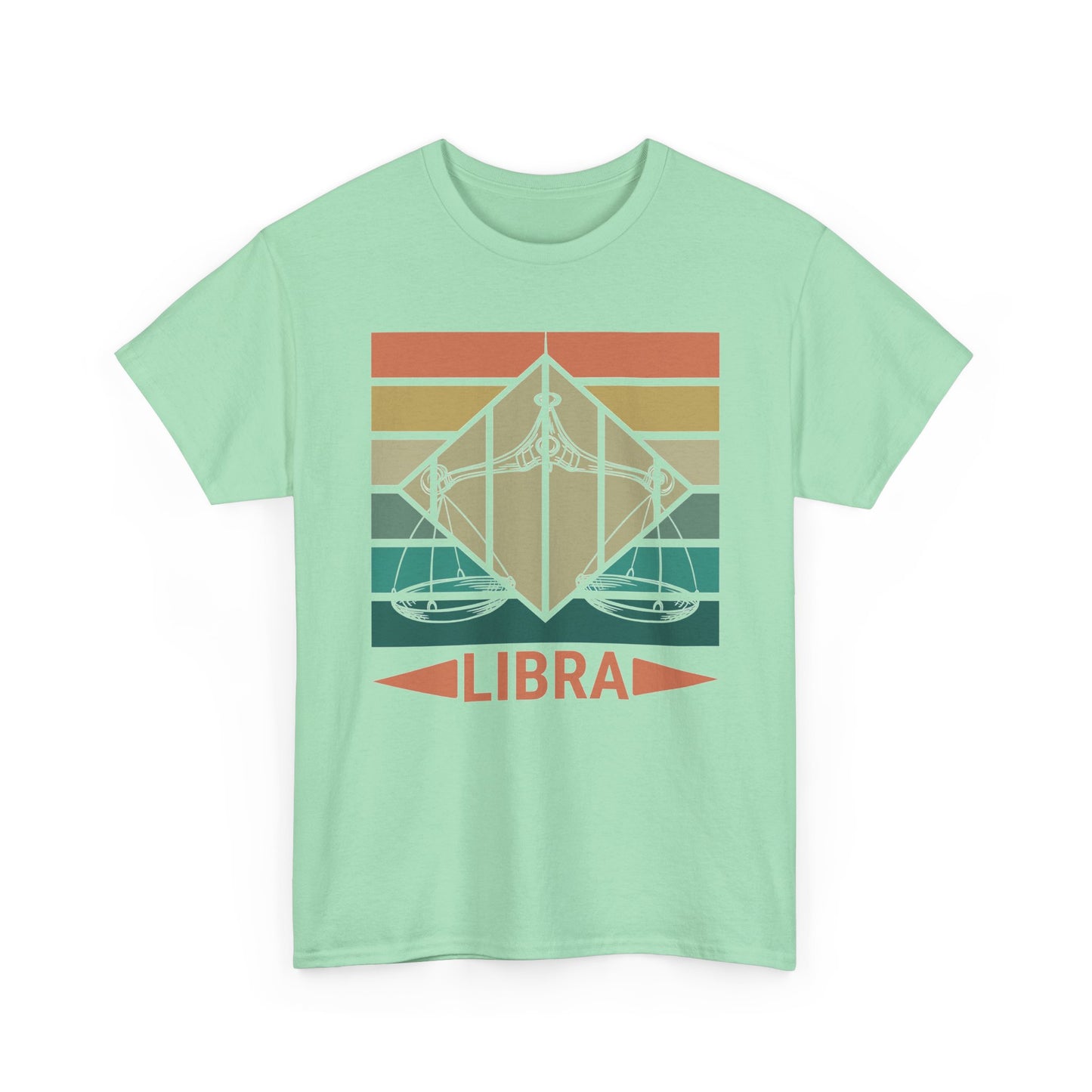 Libra Retro Unisex Tee, Vintage Style Horoscope Sign Shirt, Astrology Zodiac Gift, October Birthday Present, Classic Graphic T-shirt,
