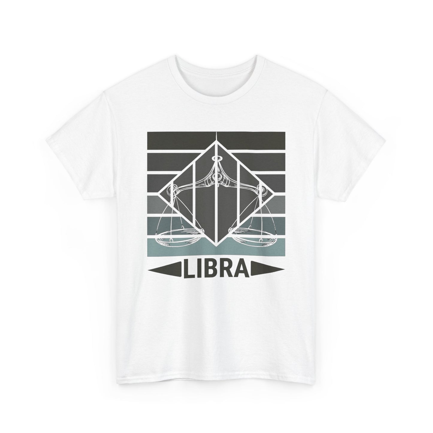 Libra Zodiac Tee, Perfect for Astrology Lovers, Horoscope Gift, Unisex Heavy Cotton T-Shirt, Astrology Apparel, Birthday Gift