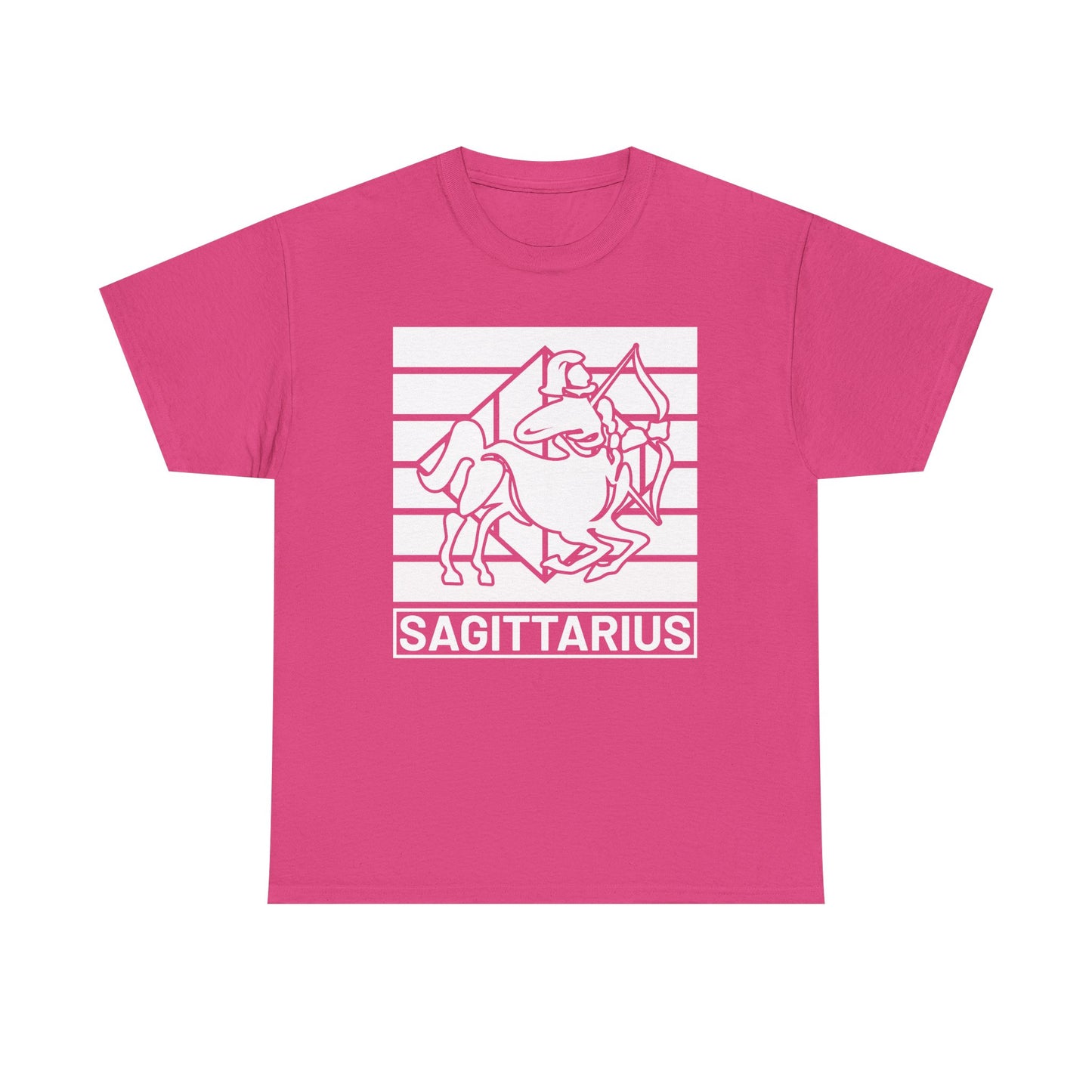 Sagittarius Unisex Heavy Cotton Tee, Zodiac Sign Shirt, Astrology Lover Gift, Vintage Tee, Horoscope Apparel, Retro Fashion