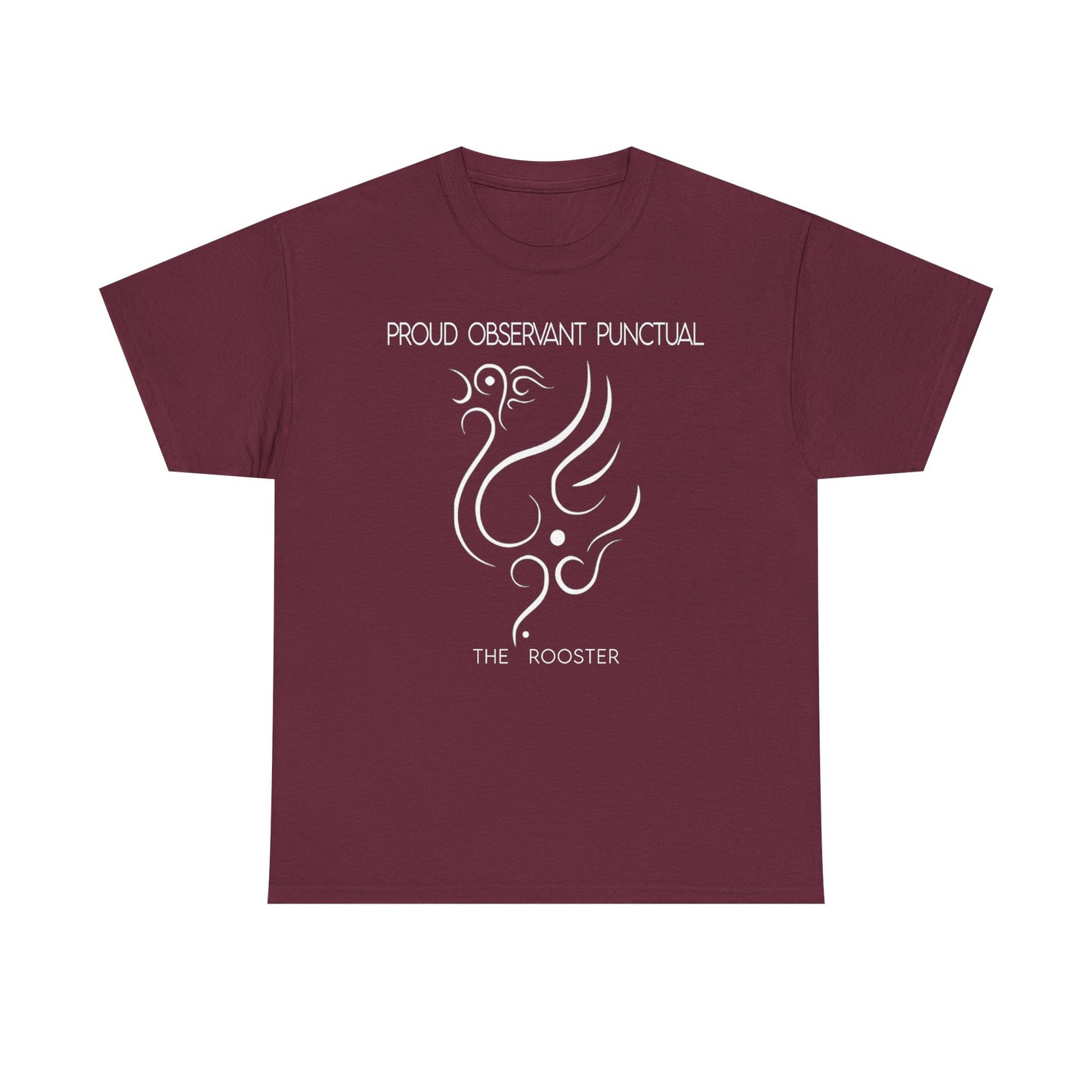 Chinese Zodiac The Rooster Tee, Positive Traits Of People Born On The Years Of Rooster (1969, 1981, 1993, And 2005), Observant, Punctual
