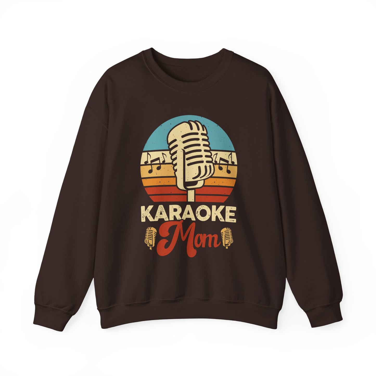 Karaoke Vibe Crewneck Sweatshirt, Generational Nostalgia, Karaoke Mom and Dad, Unisex Jumper, Music Lover Gift, Retro Sweatshirt, Family Fun