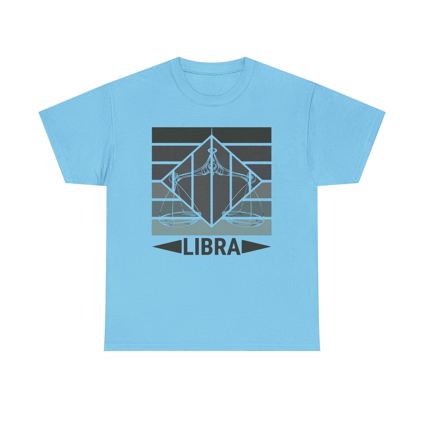 Libra Zodiac Tee, Perfect for Astrology Lovers, Horoscope Gift, Unisex Heavy Cotton T-Shirt, Astrology Apparel, Birthday Gift