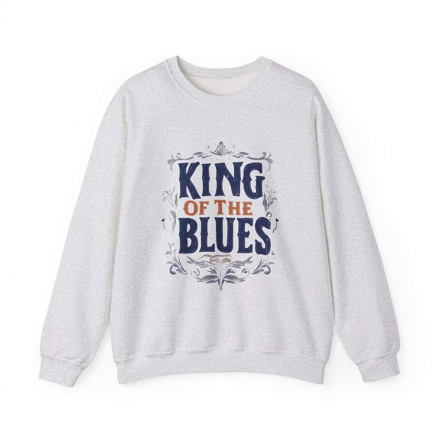 King of the Blues Sweatshirt, Music Nostalgia Crewneck, Rhythm and Blues Jumper, Unisex Band Merch, Blues Music Apparel
