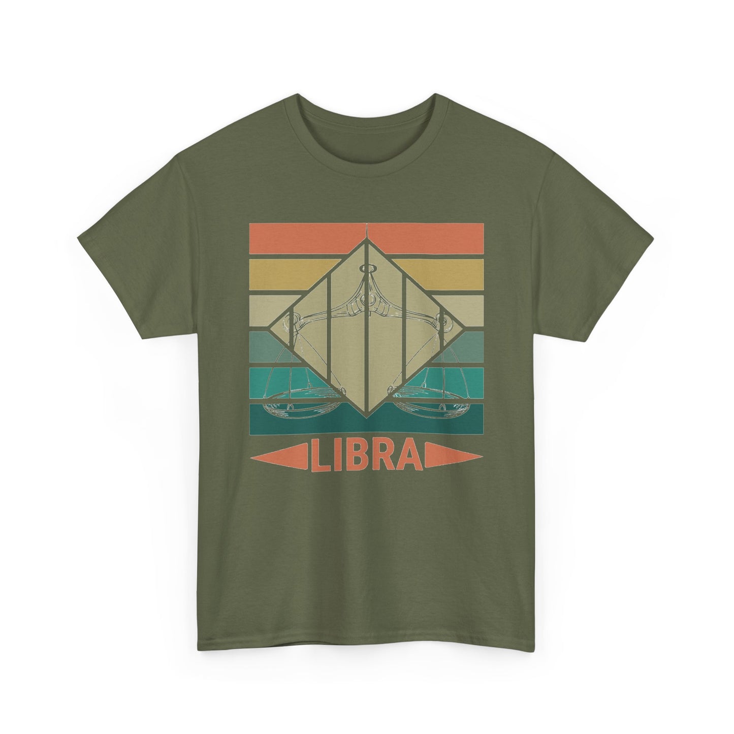 Libra Retro Unisex Tee, Vintage Style Horoscope Sign Shirt, Astrology Zodiac Gift, October Birthday Present, Classic Graphic T-shirt,