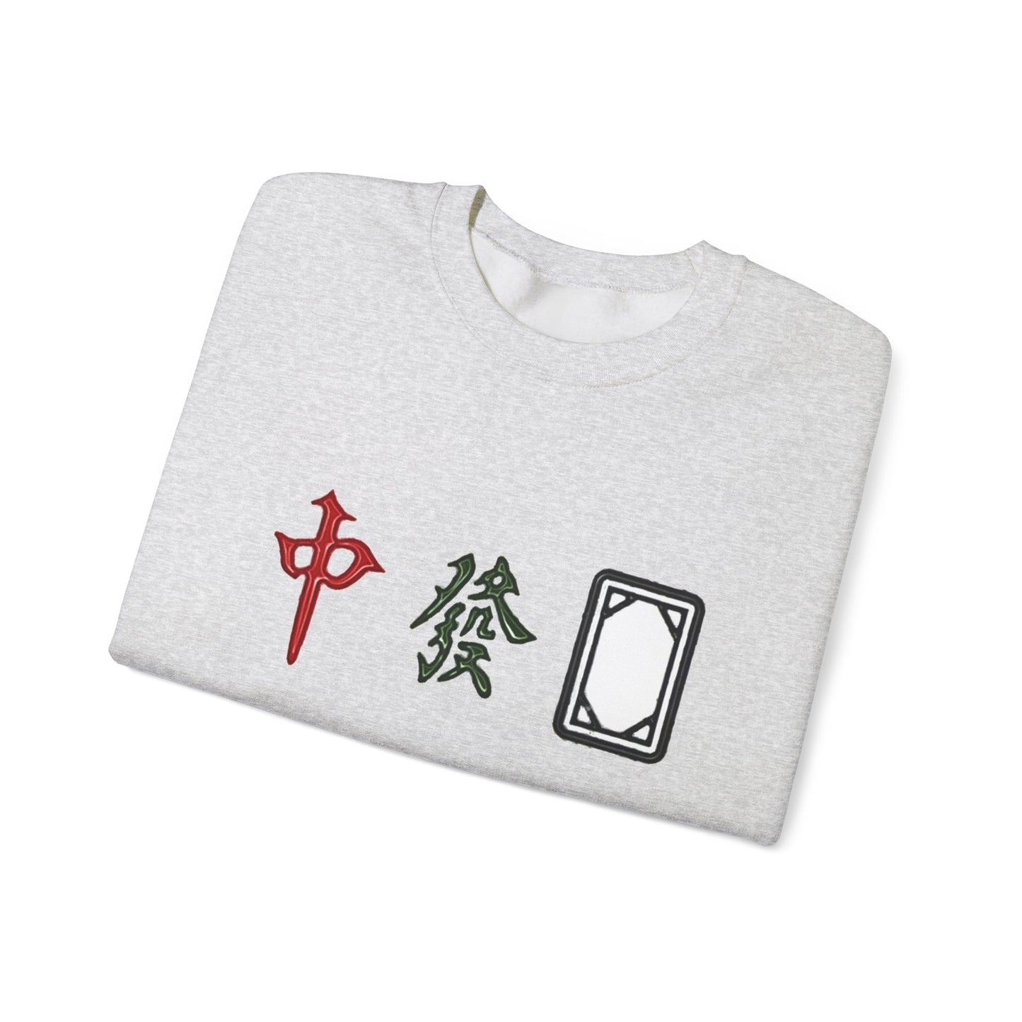 Mahjong Inspired Sweatshirt, Asian Tile Game Apparel, 3 Dragons Design, 4 Seasons Flowers Shirt, Gift for Gamers, Unisex Jumper,