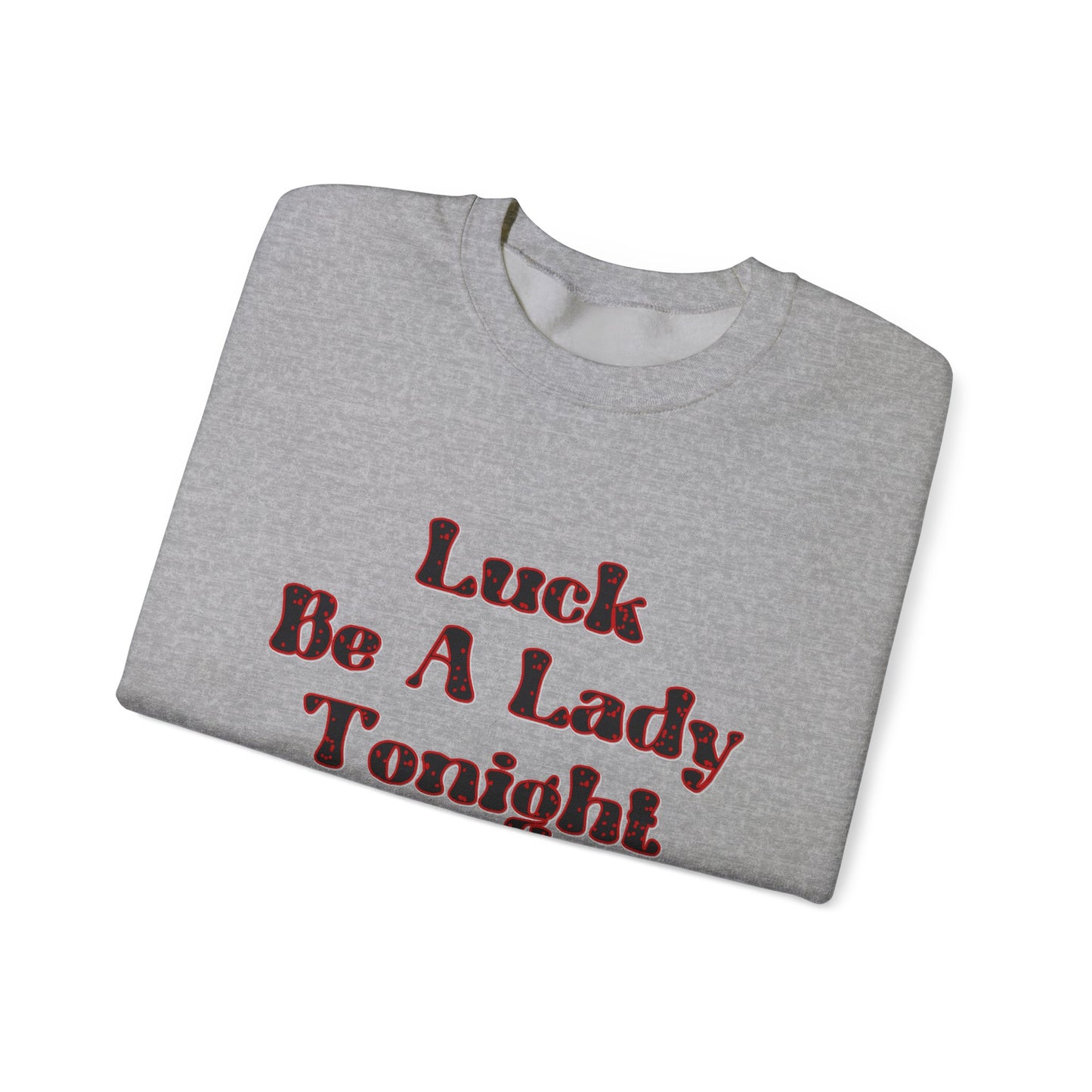 Boho Mahjong Inspired Unisex Sweatshirt, Gambler Metaphor Crewneck Jumper, Luck Be a Lady Pullover, Gift for Gamers, Vintage Style Sweater