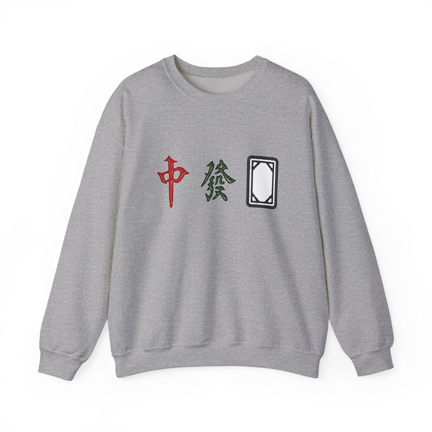 Mahjong Inspired Sweatshirt, Asian Tile Game Apparel, 3 Dragons Design, 4 Seasons Flowers Shirt, Gift for Gamers, Unisex Jumper,