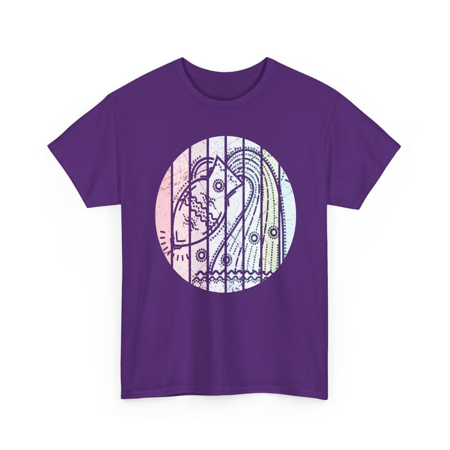 Astrology Zodiac Sign Aquarius Tee, Retro Design, Unisex T-Shirt, Horoscope Tee, Birthday Gift, Unique Tee, Gift For Astrology Enthusiast
