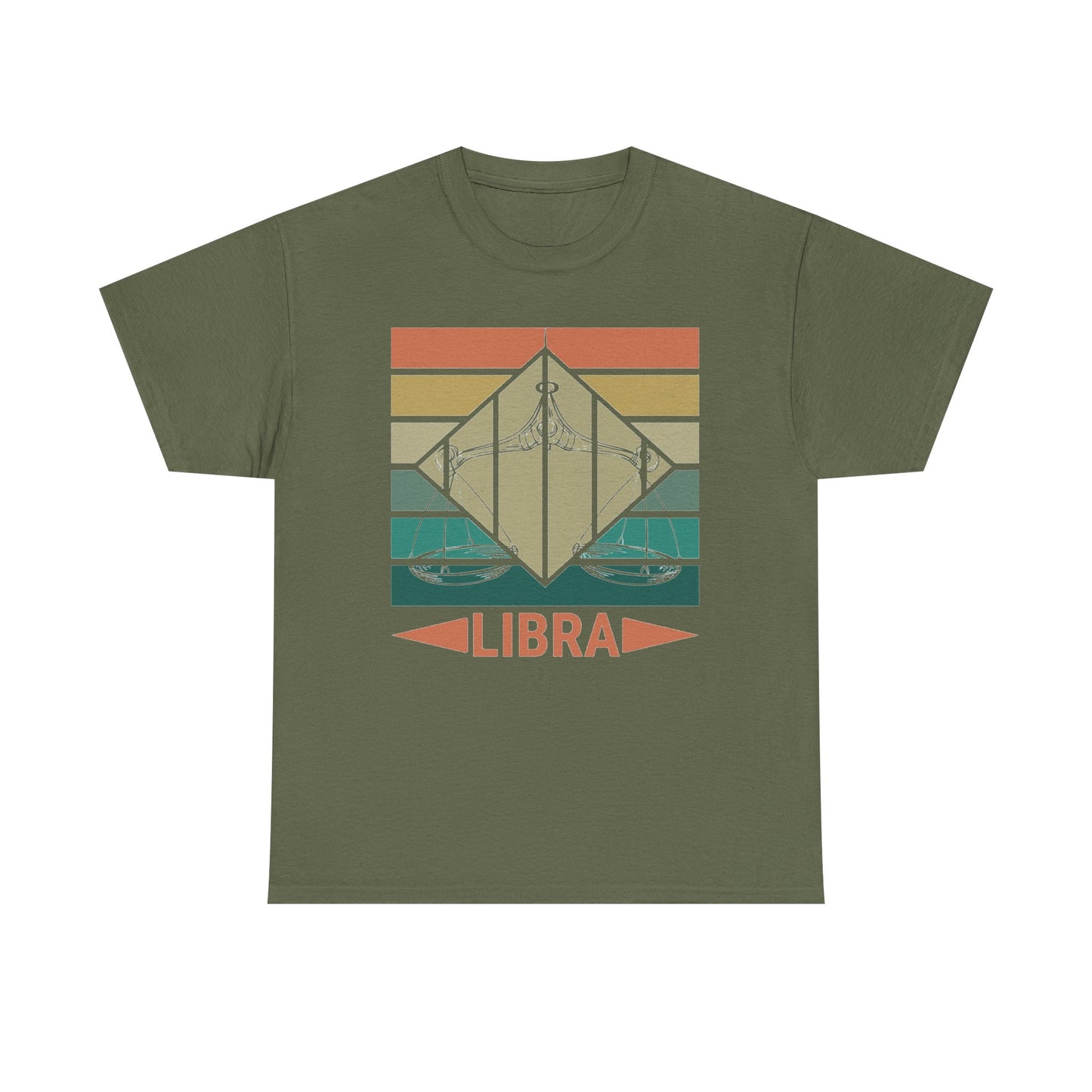 Libra Retro Unisex Tee, Vintage Style Horoscope Sign Shirt, Astrology Zodiac Gift, October Birthday Present, Classic Graphic T-shirt,