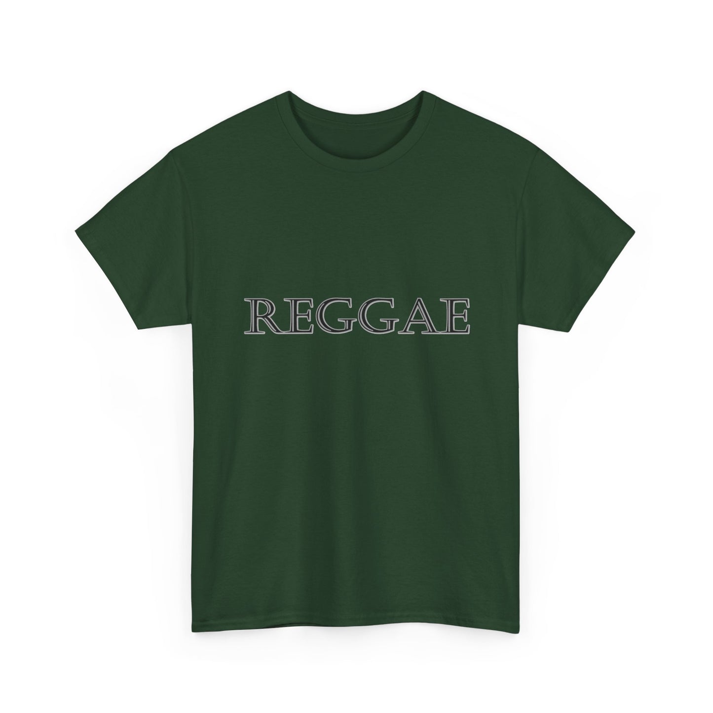 Music Nostalgia Reggae Unisex Cotton Shirt, Retro Boho and Hippie Style Top, Artistic Typographic Design Shirt For Music Lovers