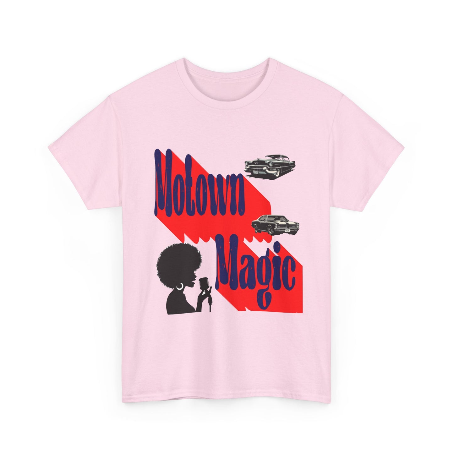 Music Nostalgia Unisex Cotton T-shirt, Motown Magic Vibe Top, Boho Style Spectacular Artistic Graphic Design shirt