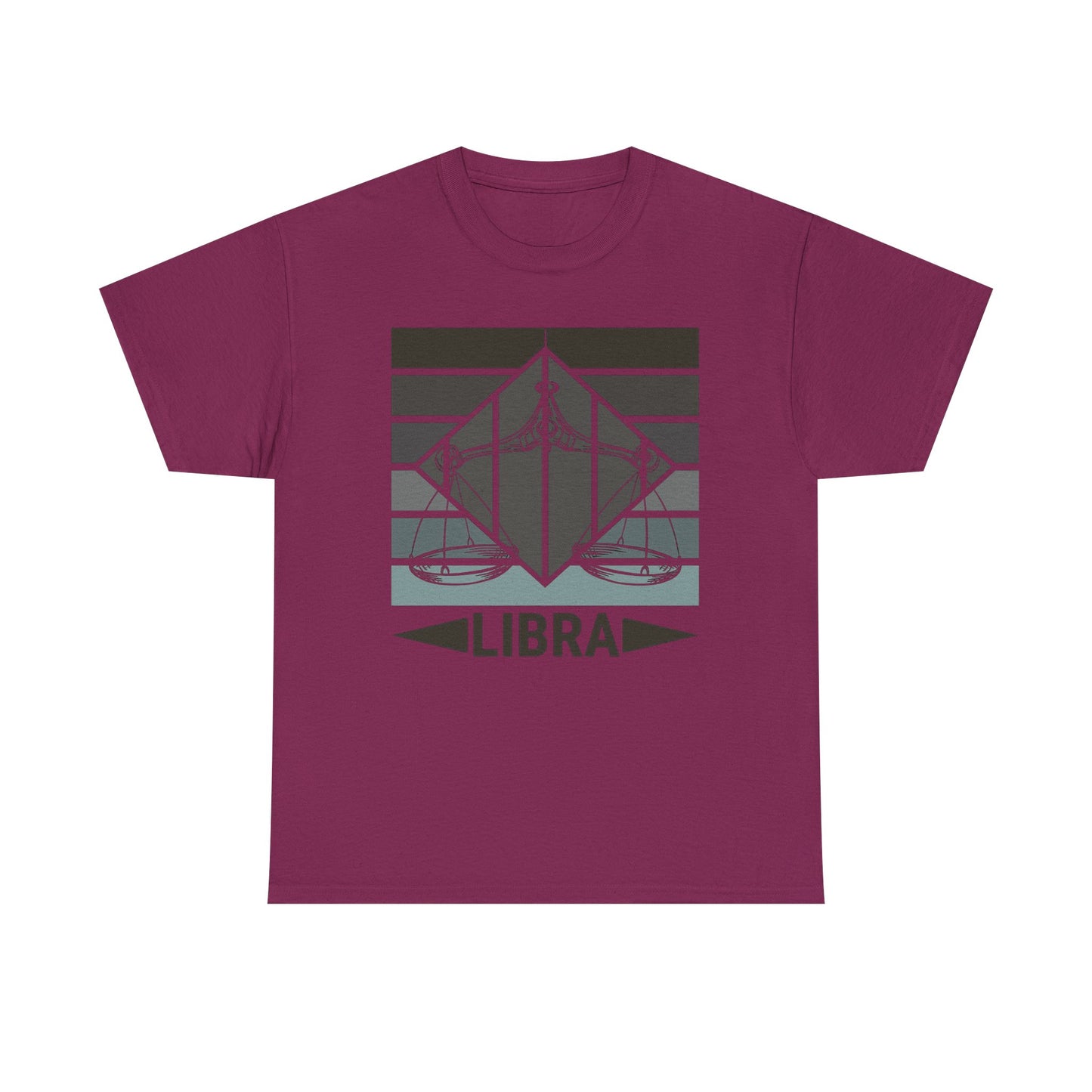 Libra Zodiac Tee, Perfect for Astrology Lovers, Horoscope Gift, Unisex Heavy Cotton T-Shirt, Astrology Apparel, Birthday Gift