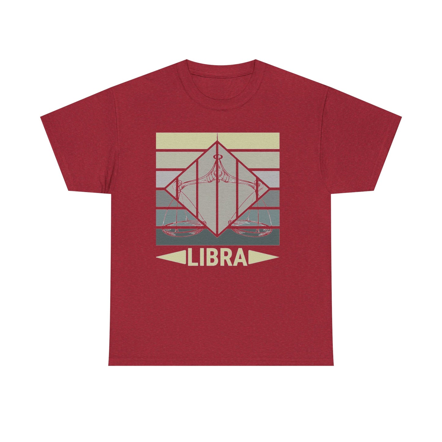 Libra Zodiac Tee, Astrology Shirt, Unisex Heavy Cotton T-Shirt, Horoscope Gift, Libra Season Apparel, Astrology Lover Tee