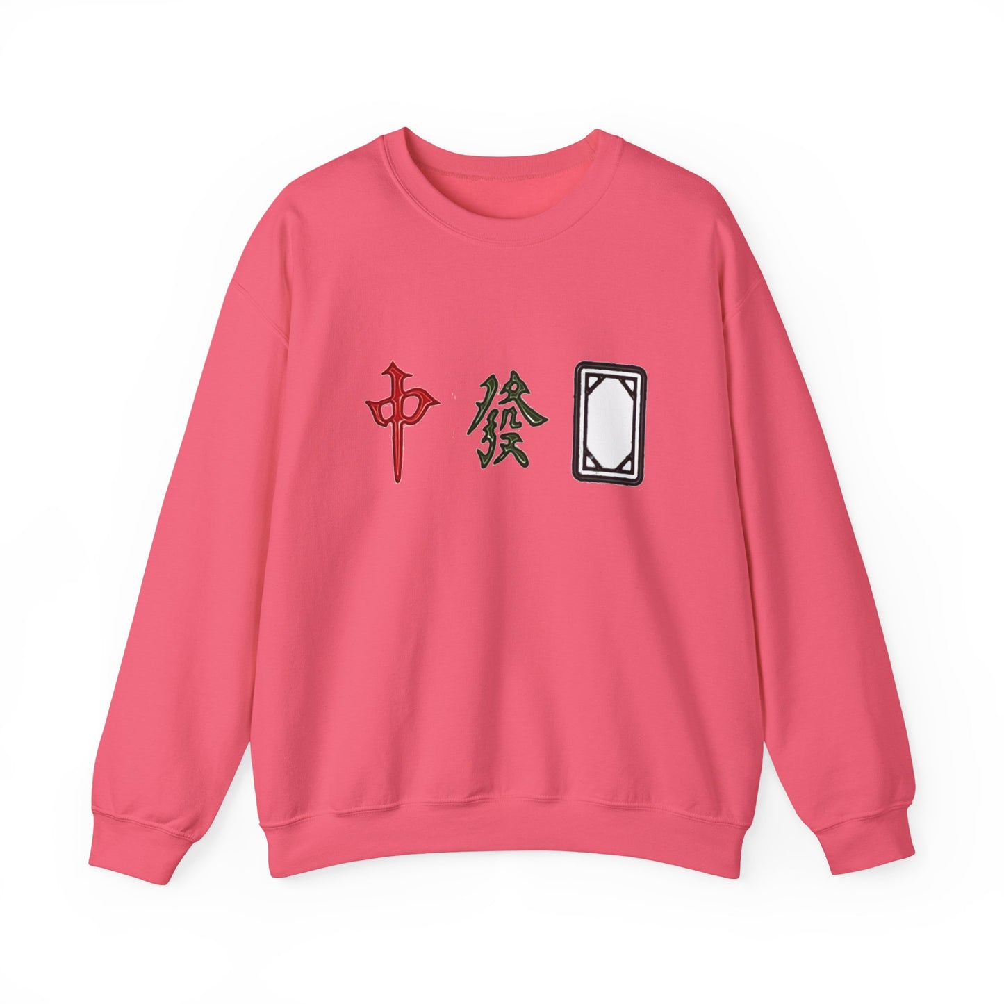 Mahjong Inspired Sweatshirt, Asian Tile Game Apparel, 3 Dragons Design, 4 Seasons Flowers Shirt, Gift for Gamers, Unisex Jumper,