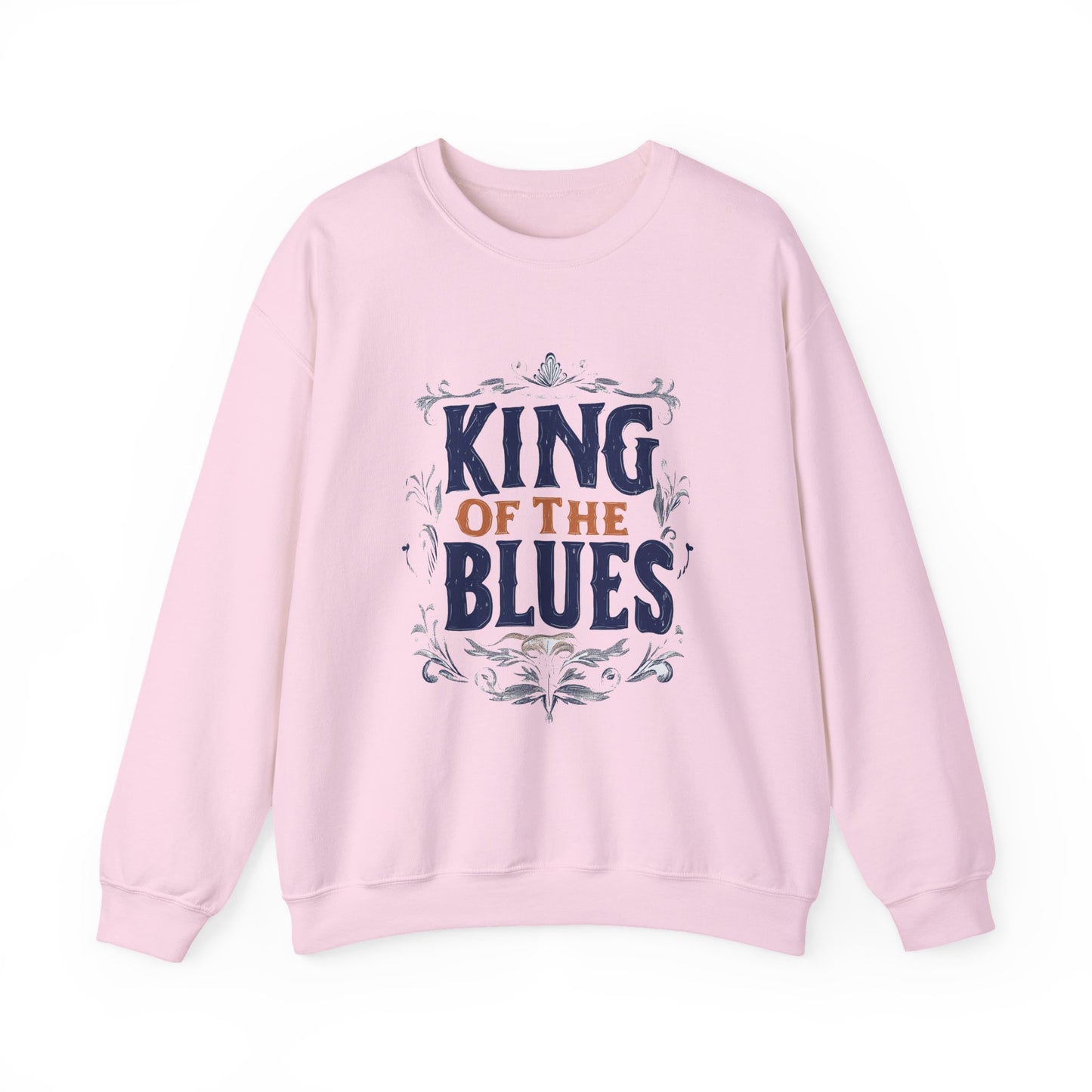 King of the Blues Sweatshirt, Music Nostalgia Crewneck, Rhythm and Blues Jumper, Unisex Band Merch, Blues Music Apparel