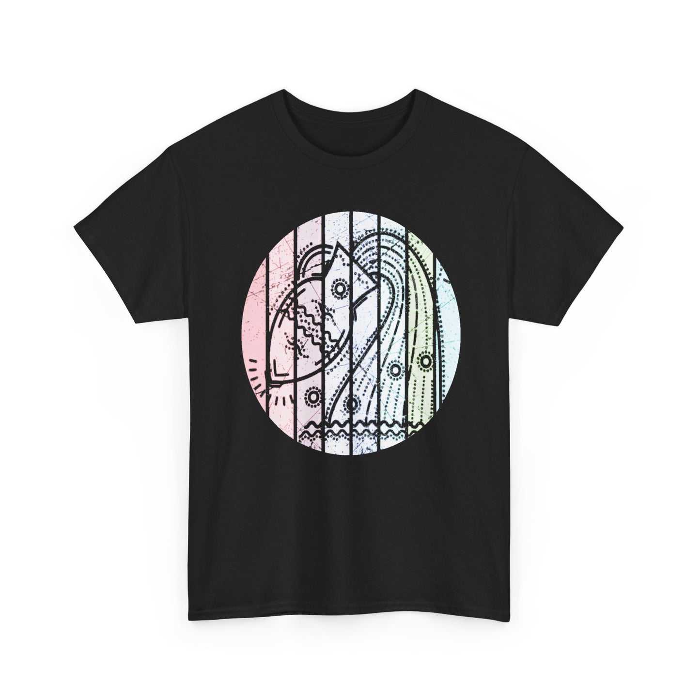 Astrology Zodiac Sign Aquarius Tee, Retro Design, Unisex T-Shirt, Horoscope Tee, Birthday Gift, Unique Tee, Gift For Astrology Enthusiast