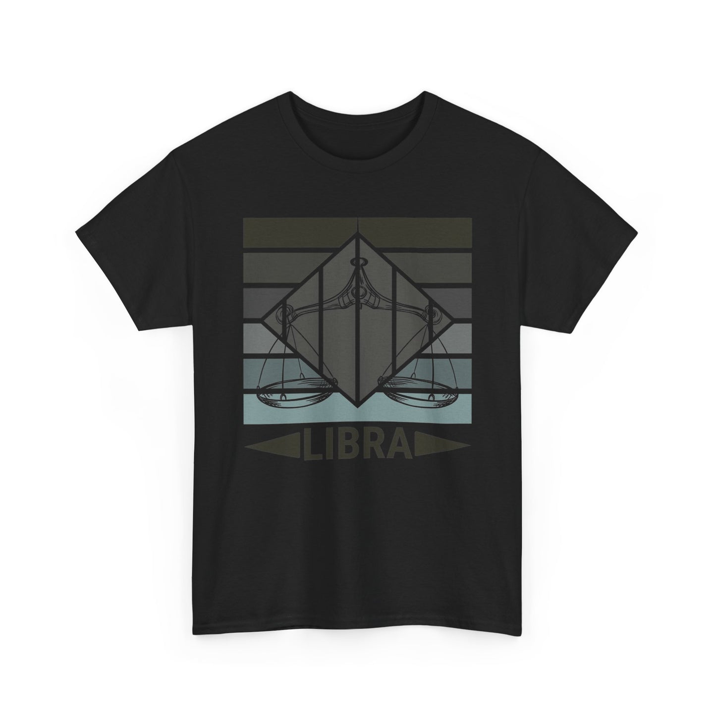 Libra Zodiac Tee, Perfect for Astrology Lovers, Horoscope Gift, Unisex Heavy Cotton T-Shirt, Astrology Apparel, Birthday Gift