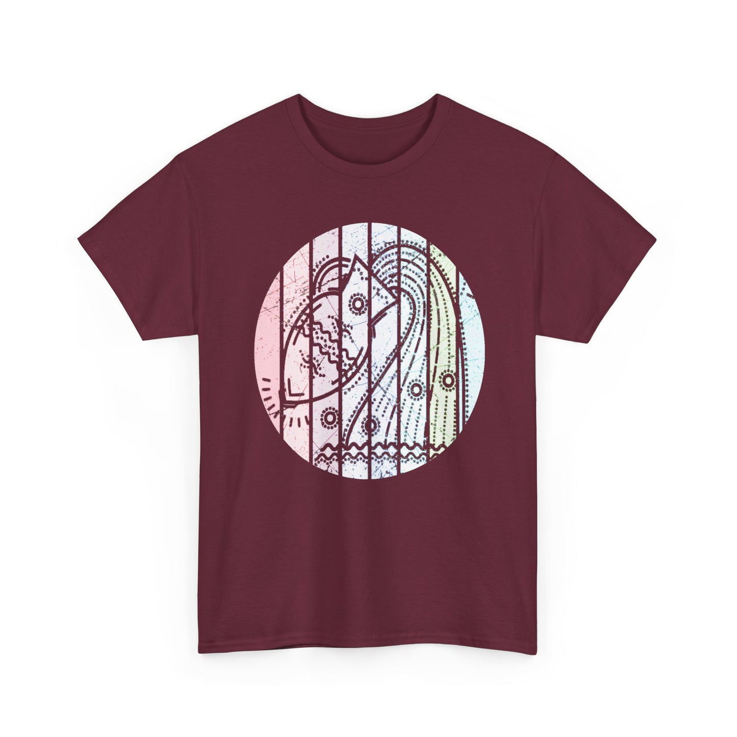 Astrology Zodiac Sign Aquarius Tee, Retro Design, Unisex T-Shirt, Horoscope Tee, Birthday Gift, Unique Tee, Gift For Astrology Enthusiast