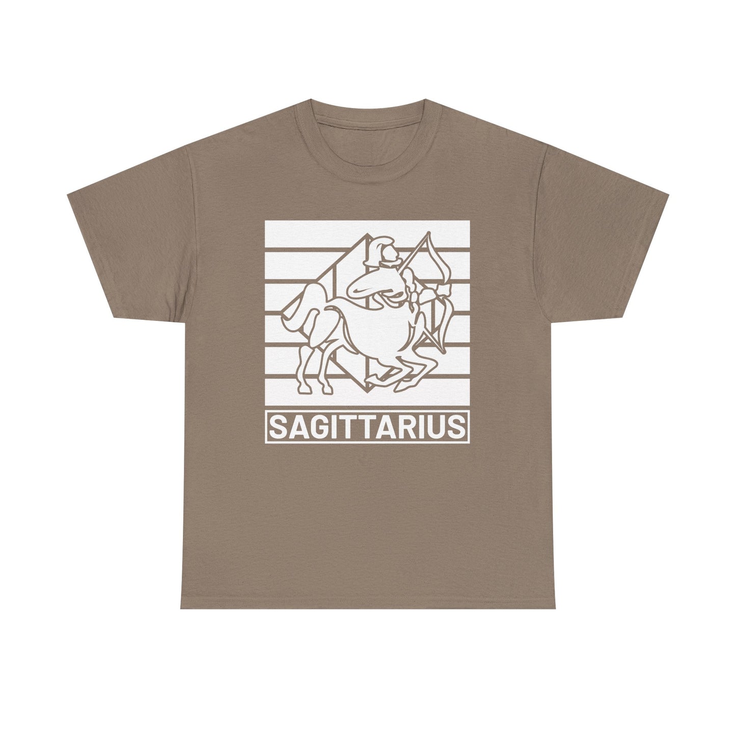 Sagittarius Unisex Heavy Cotton Tee, Zodiac Sign Shirt, Astrology Lover Gift, Vintage Tee, Horoscope Apparel, Retro Fashion