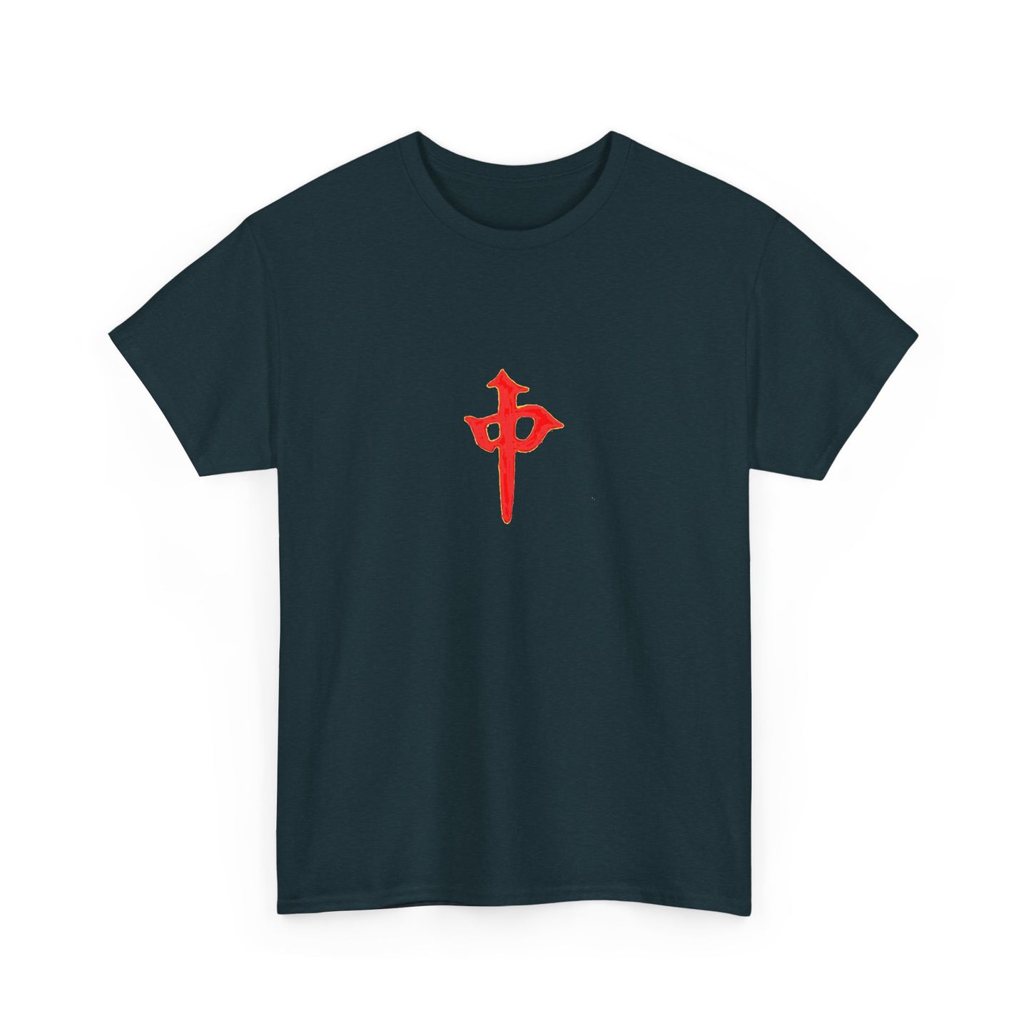Gambler's Metaphor Mahjong Tile Unisex Cotton Tee, Red Dragon In Chinese Character Shirt, Also Known As Red Arrow Top