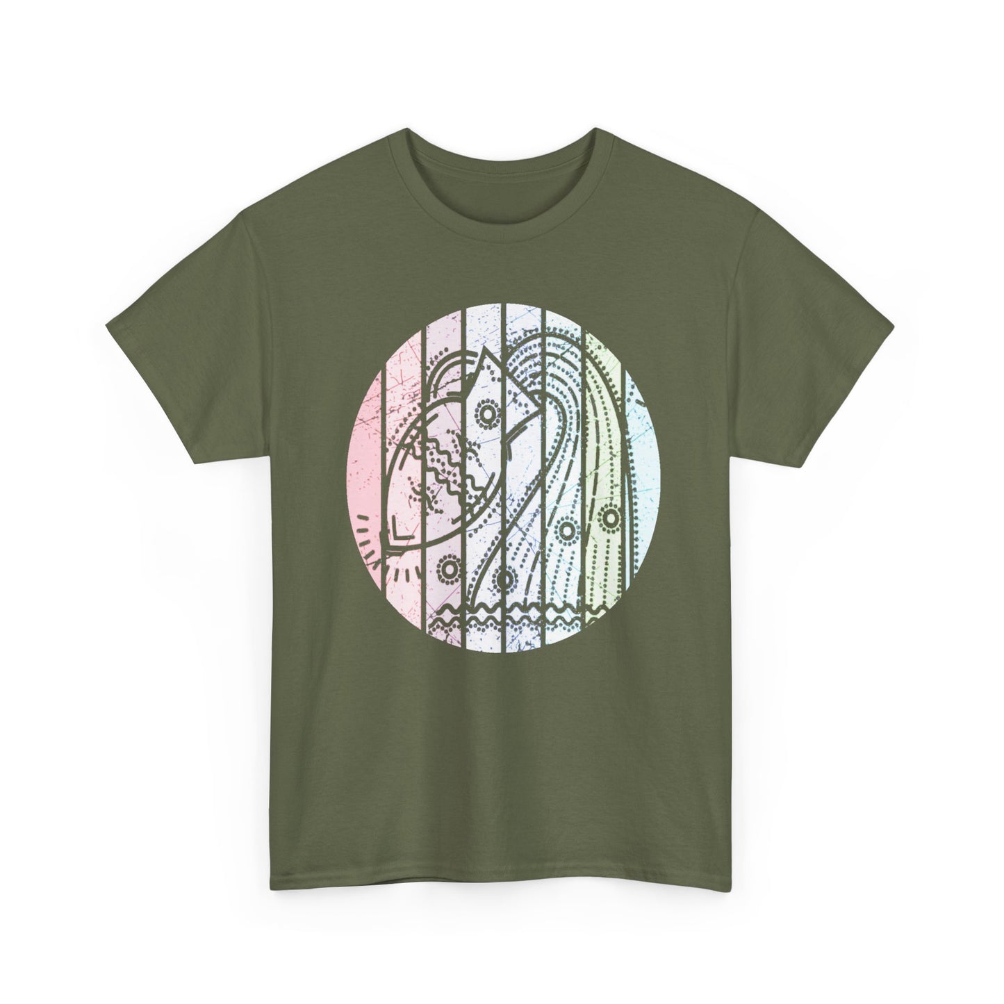 Astrology Zodiac Sign Aquarius Tee, Retro Design, Unisex T-Shirt, Horoscope Tee, Birthday Gift, Unique Tee, Gift For Astrology Enthusiast
