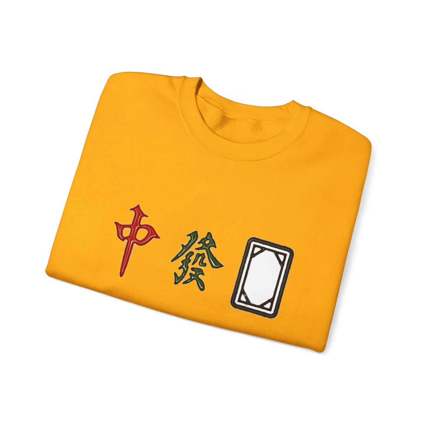 Mahjong Inspired Sweatshirt, Asian Tile Game Apparel, 3 Dragons Design, 4 Seasons Flowers Shirt, Gift for Gamers, Unisex Jumper,