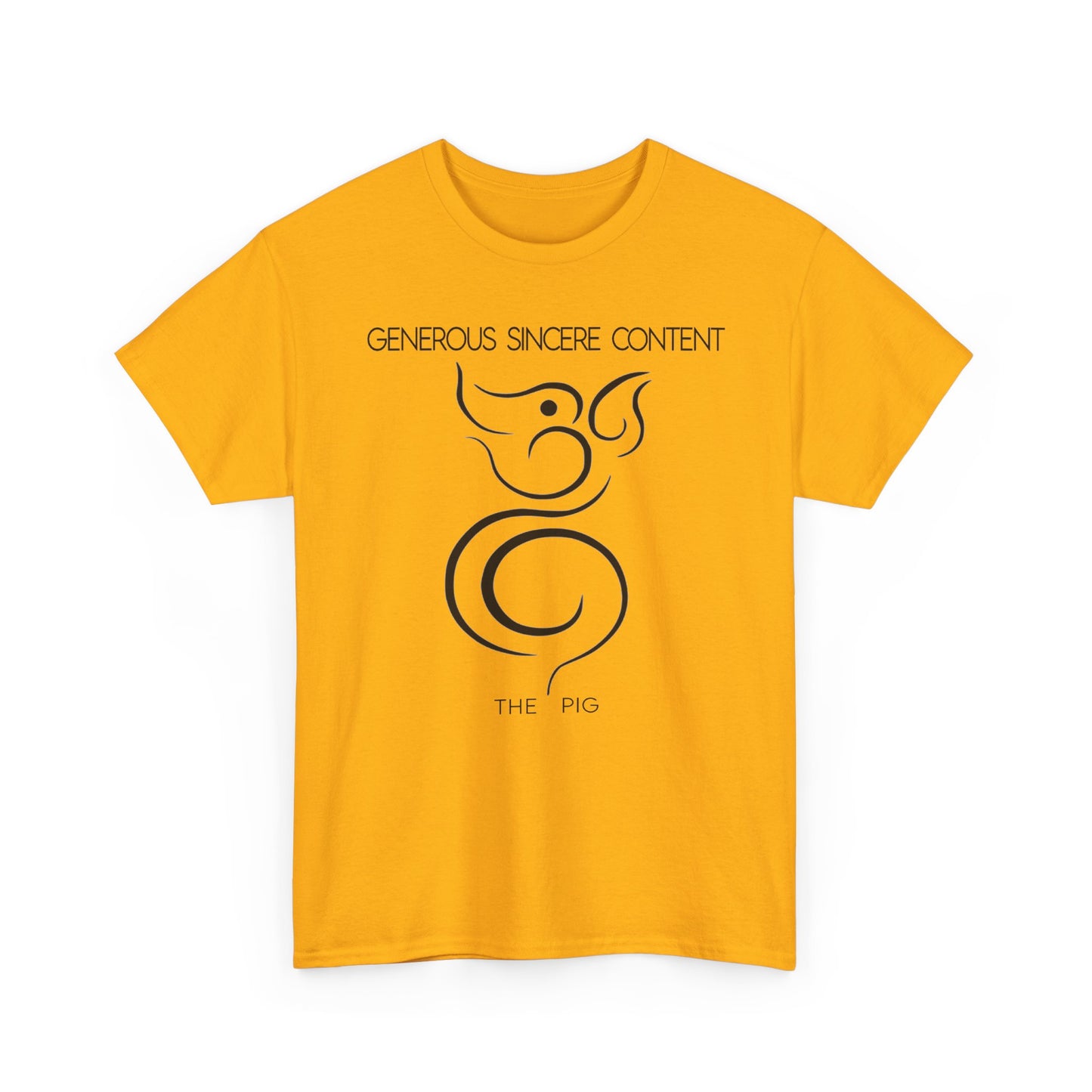 Chinese Zodiac The Pig Tee, Positive Traits Of People Born On The Years Of The Pig (1959, 1971, 1995, and 2007), Generous And Sincere