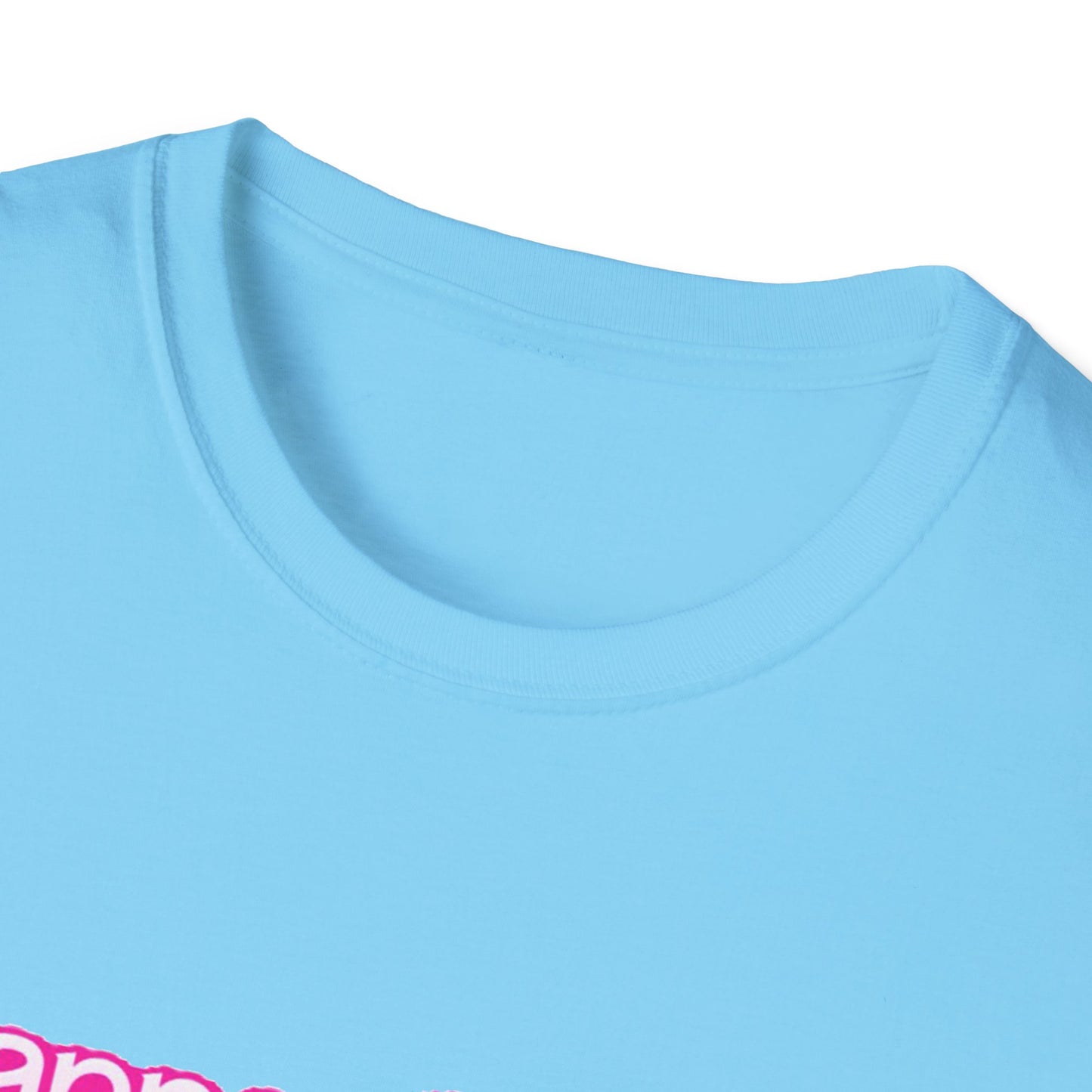 Cute Cat Face Unisex T-Shirt, Wanna Cuddle Provocative Proposition Graphic Tee, Retro Design Soft Pink Text Front Print
