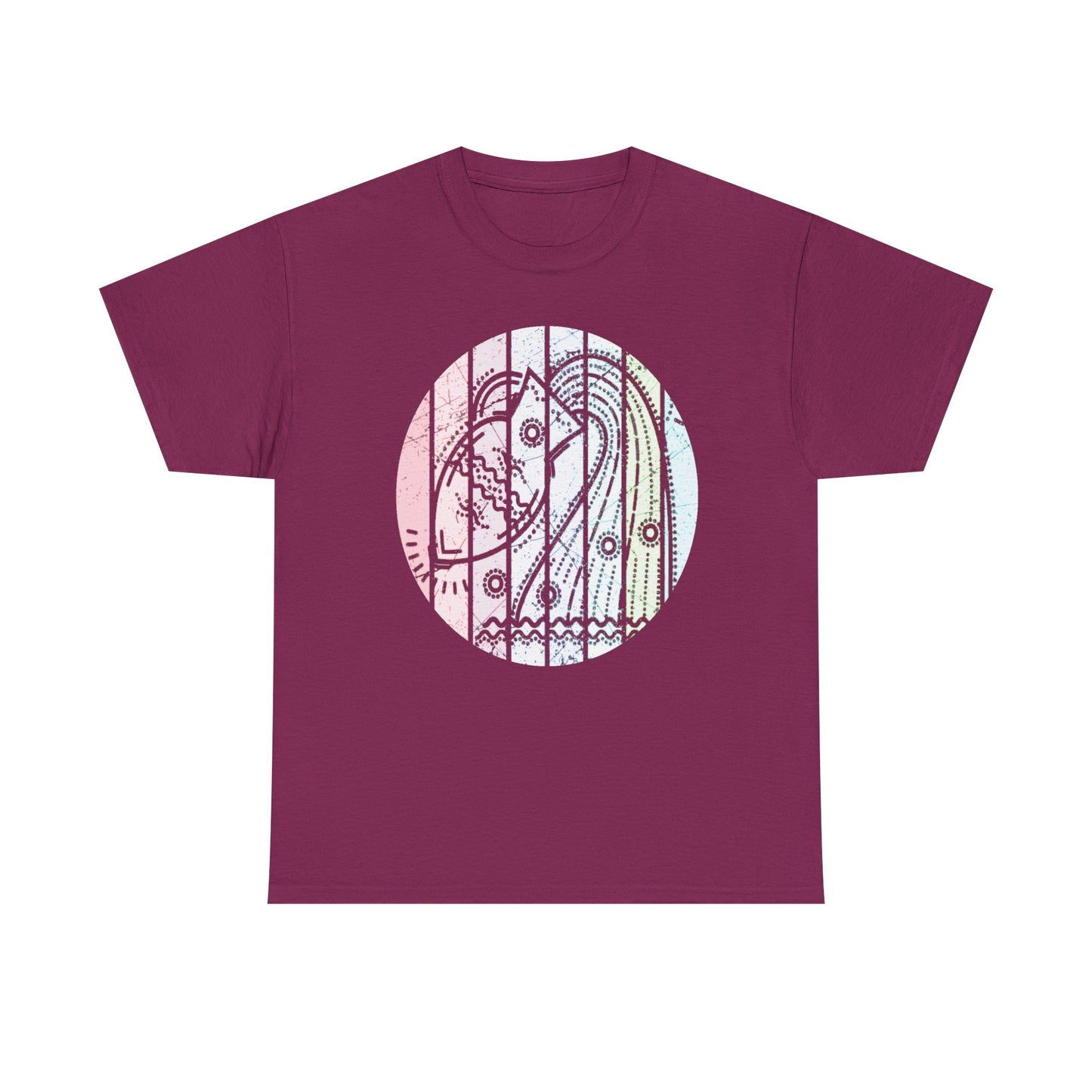 Astrology Zodiac Sign Aquarius Tee, Retro Design, Unisex T-Shirt, Horoscope Tee, Birthday Gift, Unique Tee, Gift For Astrology Enthusiast