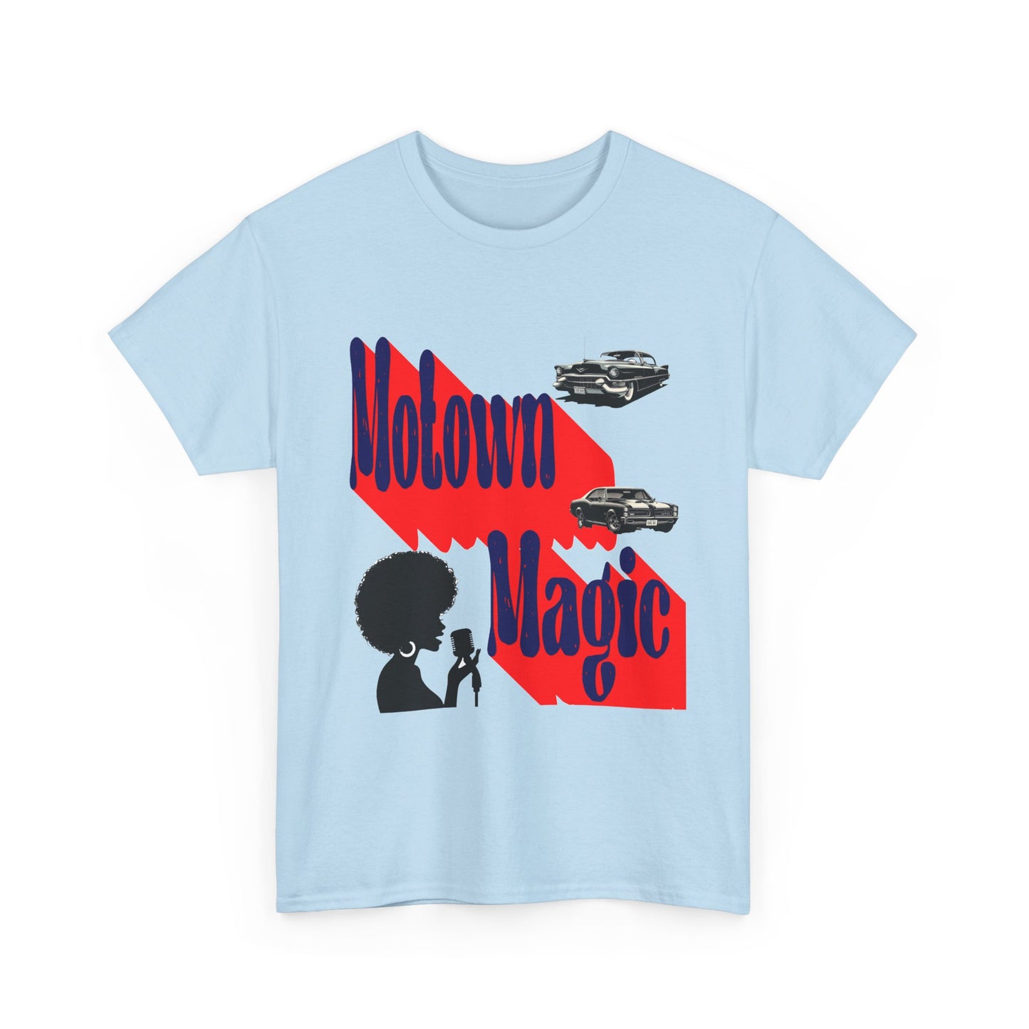 Music Nostalgia Unisex Cotton T-shirt, Motown Magic Vibe Top, Boho Style Spectacular Artistic Graphic Design shirt