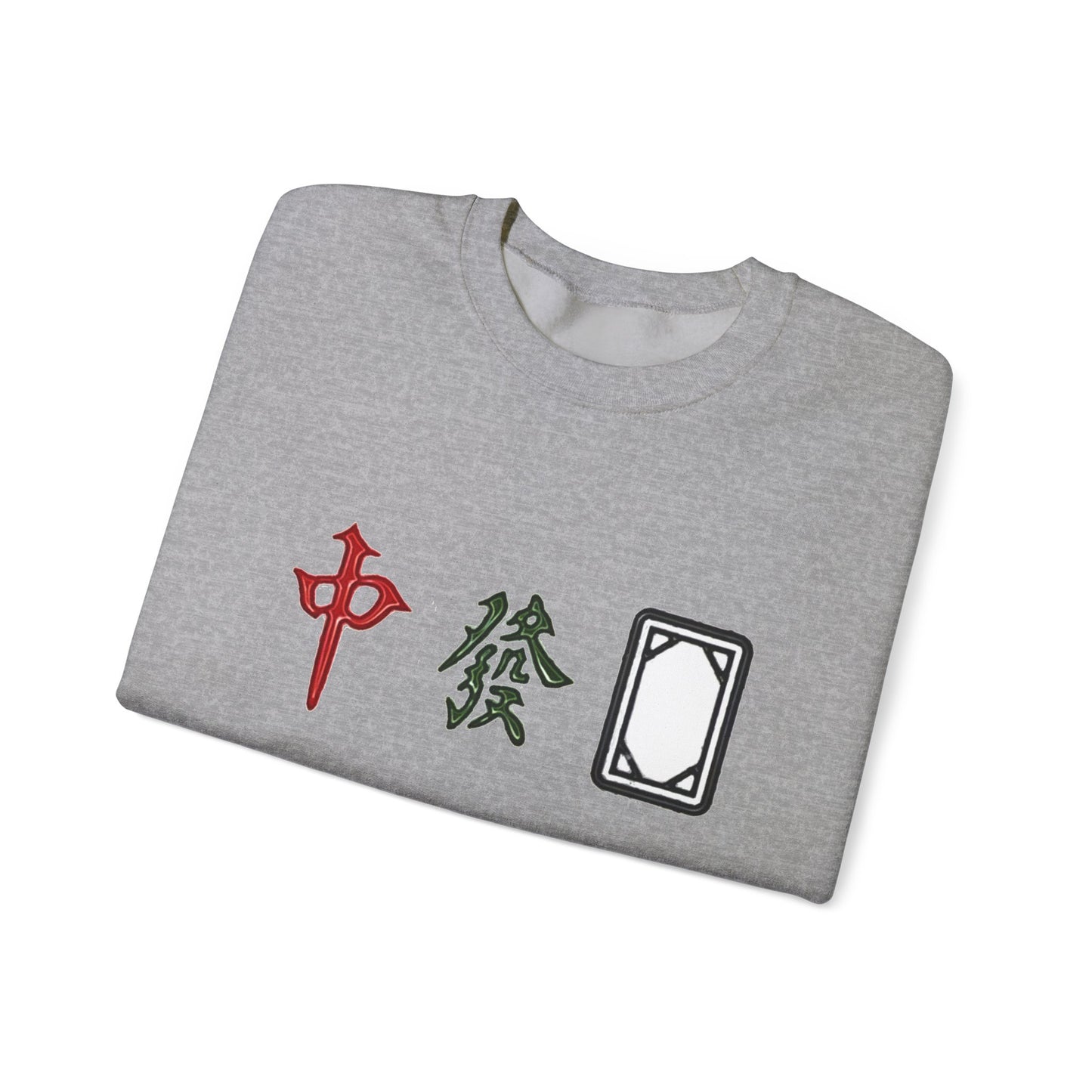 Mahjong Inspired Sweatshirt, Asian Tile Game Apparel, 3 Dragons Design, 4 Seasons Flowers Shirt, Gift for Gamers, Unisex Jumper,