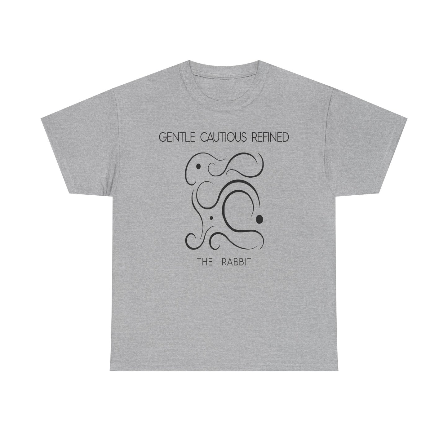 Chinese Zodiac The Rabbit Tee, Positive Traits Of People Born On The Years Of Rabbit (1963, 1975, 1987, 1999, And 2011), Gentle And Refined