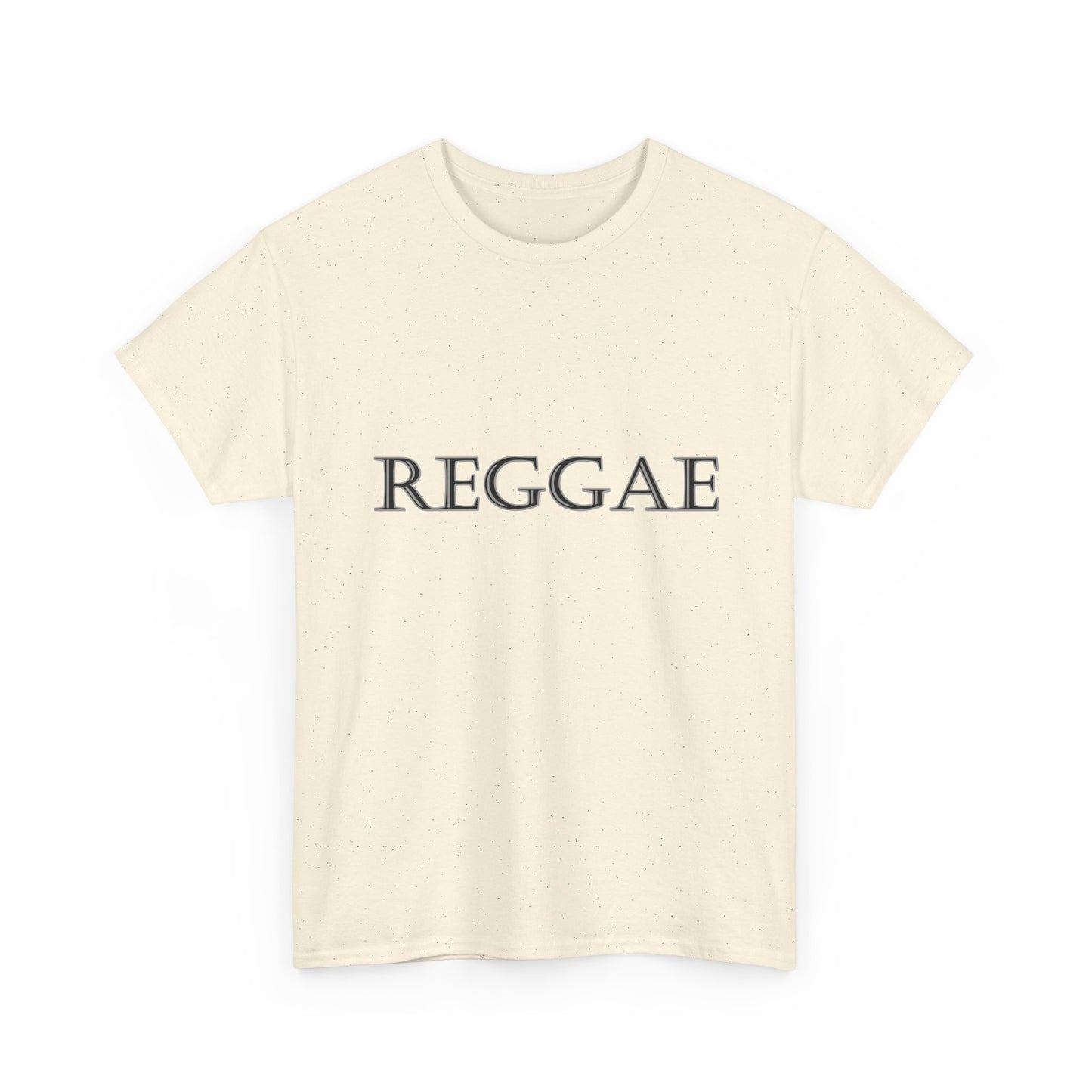 Music Nostalgia Reggae Unisex Cotton Shirt, Retro Boho and Hippie Style Top, Artistic Typographic Design Shirt For Music Lovers