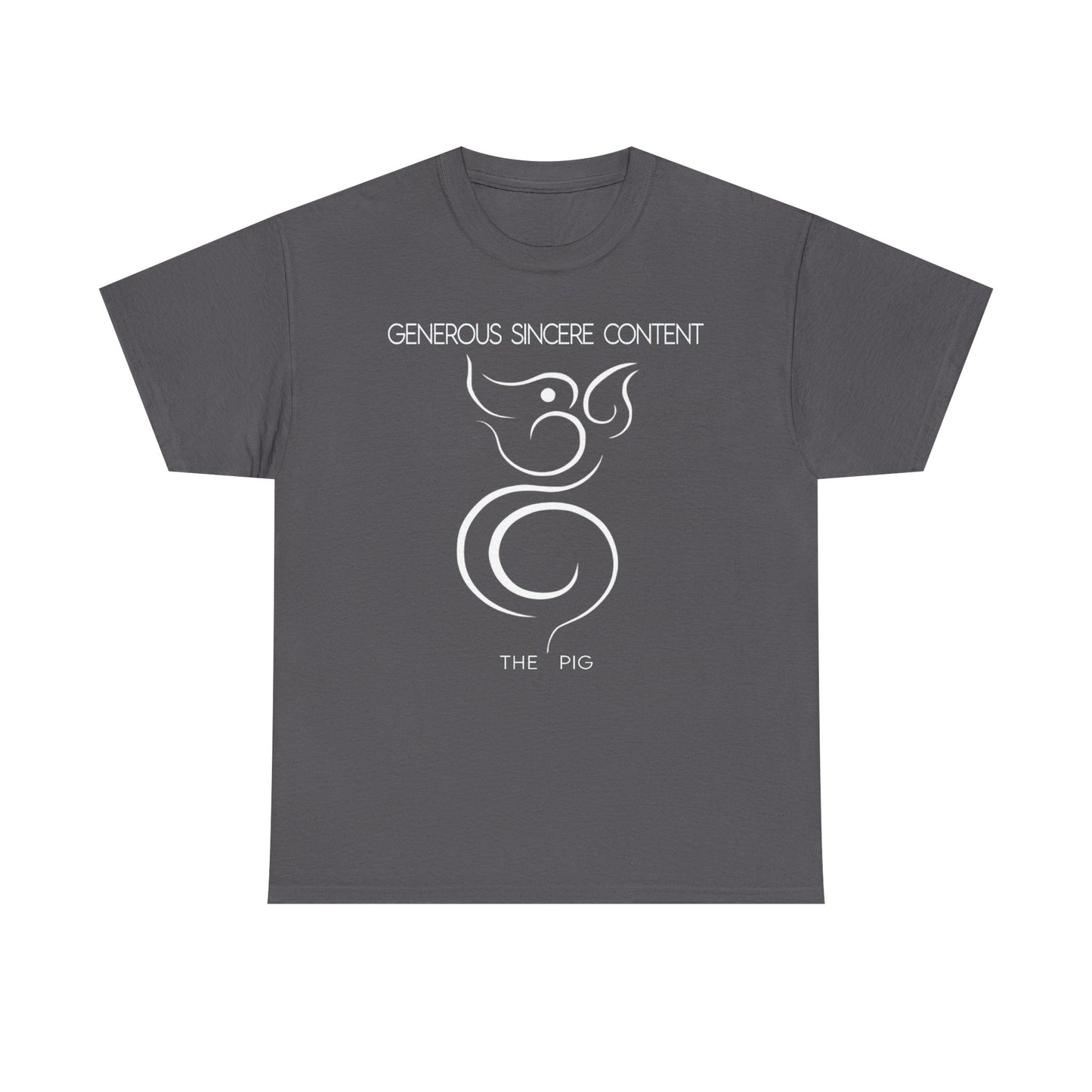 Chinese Zodiac The Pig Tee , Positive Traits Of People Born On The Years Of The Pig (1959, 1971, 1983, 1995, And 2007), Generous And Content