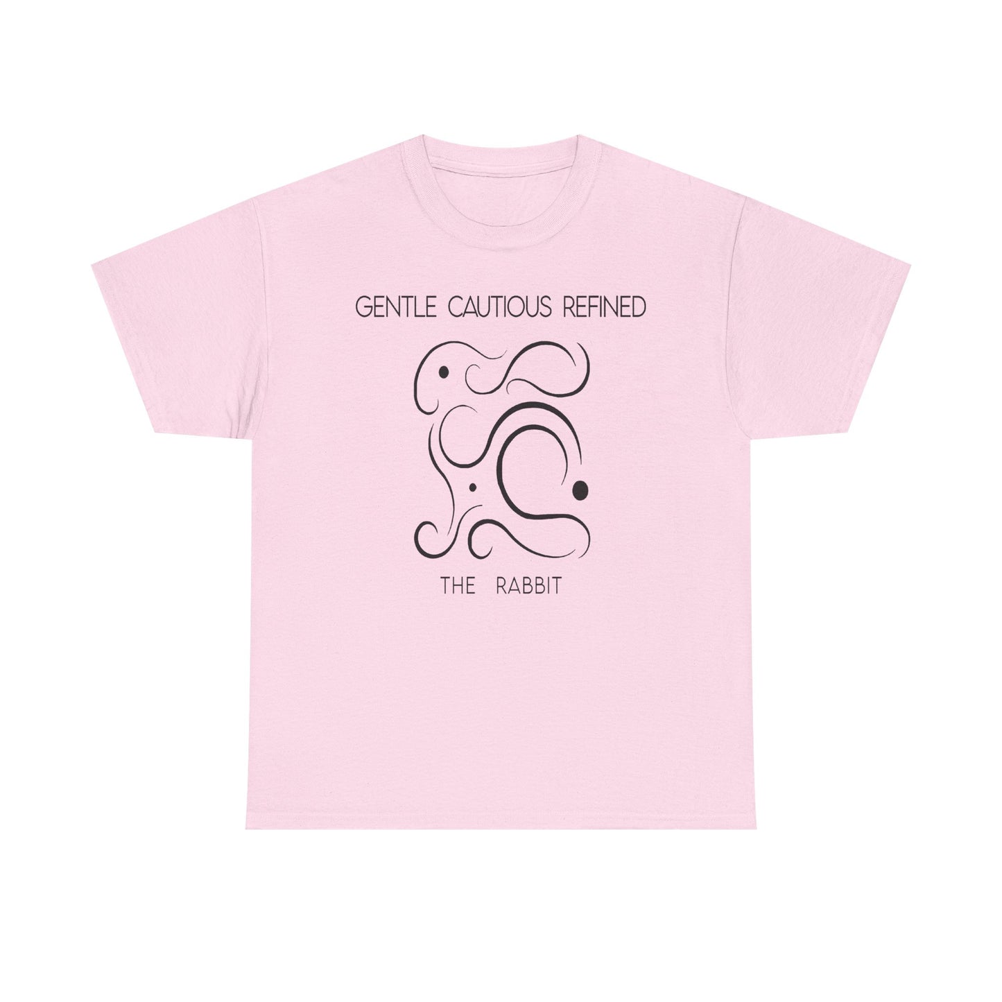 Chinese Zodiac The Rabbit Tee, Positive Traits Of People Born On The Years Of Rabbit (1963, 1975, 1987, 1999, And 2011), Gentle And Refined