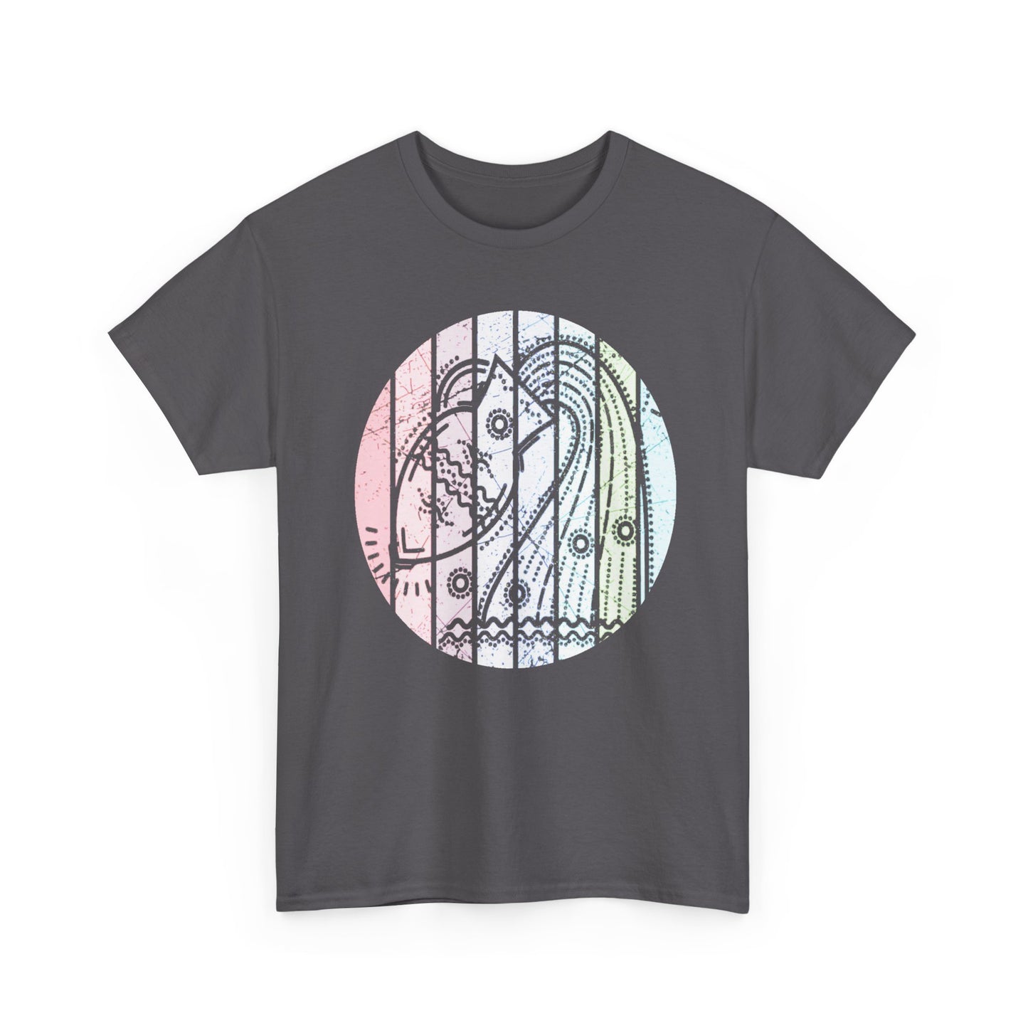Astrology Zodiac Sign Aquarius Tee, Retro Design, Unisex T-Shirt, Horoscope Tee, Birthday Gift, Unique Tee, Gift For Astrology Enthusiast