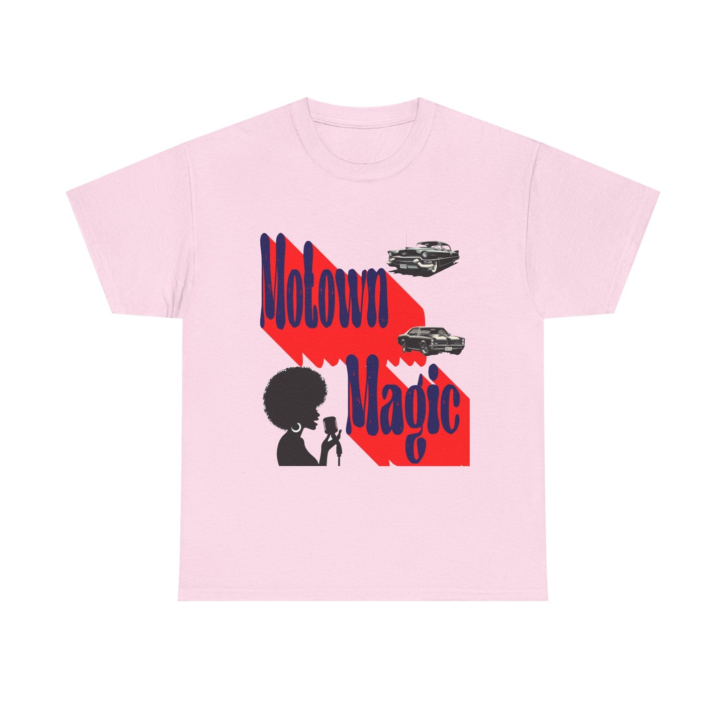 Music Nostalgia Unisex Cotton T-shirt, Motown Magic Vibe Top, Boho Style Spectacular Artistic Graphic Design shirt