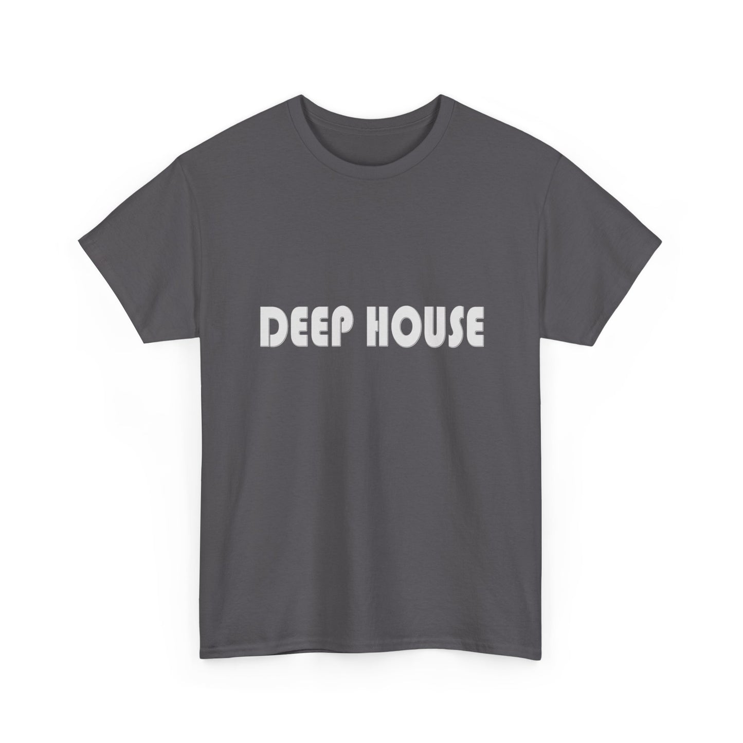 Deep House Music Genre Unisex Tee, Typographic Young Vibe Shirt, DJ Gift, Music Lover, Festival Top, Musician Apparel, Rave Clothing