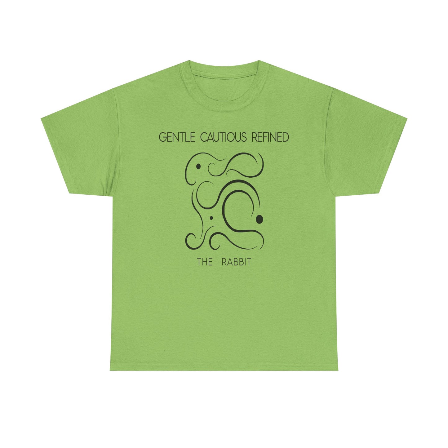 Chinese Zodiac The Rabbit Tee, Positive Traits Of People Born On The Years Of Rabbit (1963, 1975, 1987, 1999, And 2011), Gentle And Refined