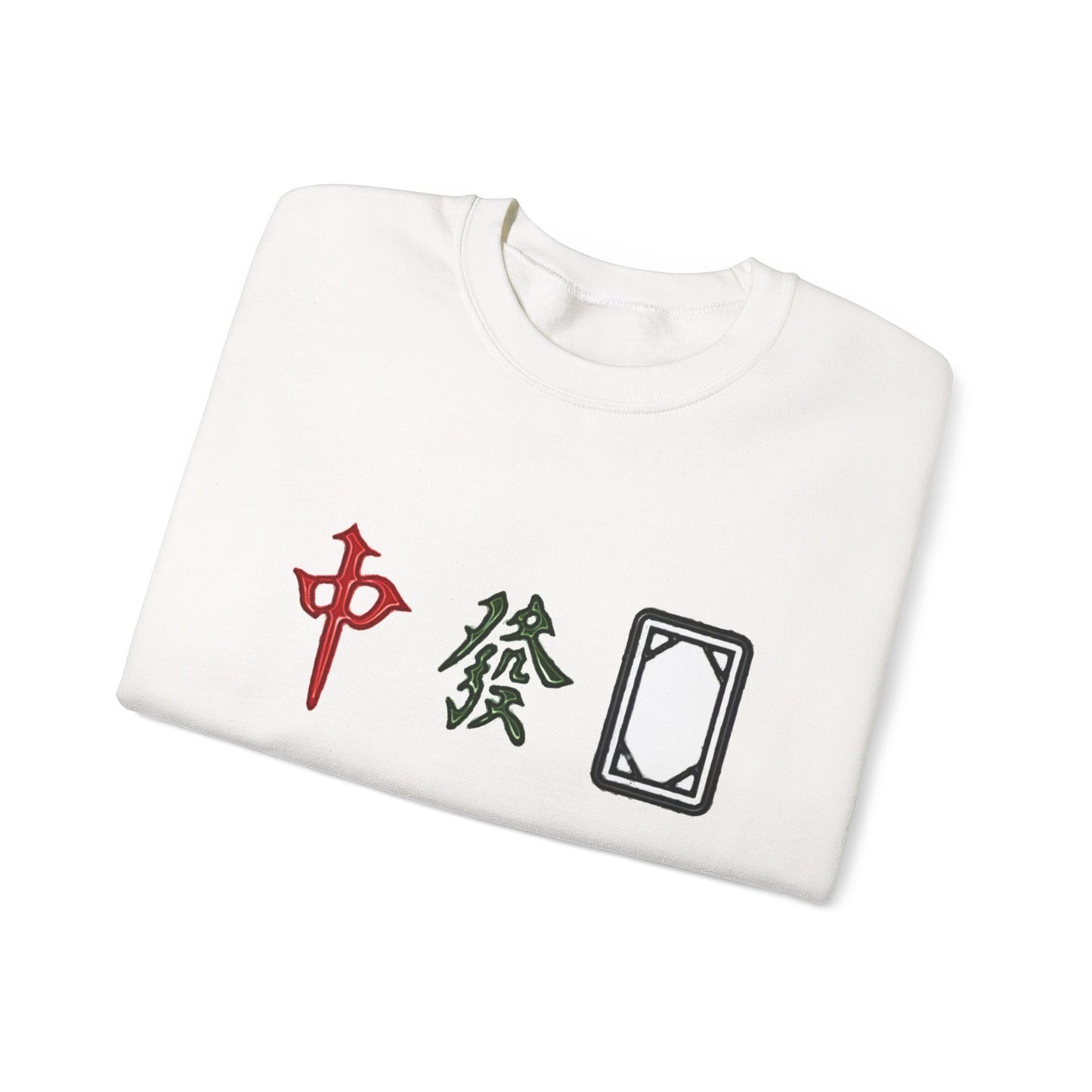 Mahjong Inspired Sweatshirt, Asian Tile Game Apparel, 3 Dragons Design, 4 Seasons Flowers Shirt, Gift for Gamers, Unisex Jumper,
