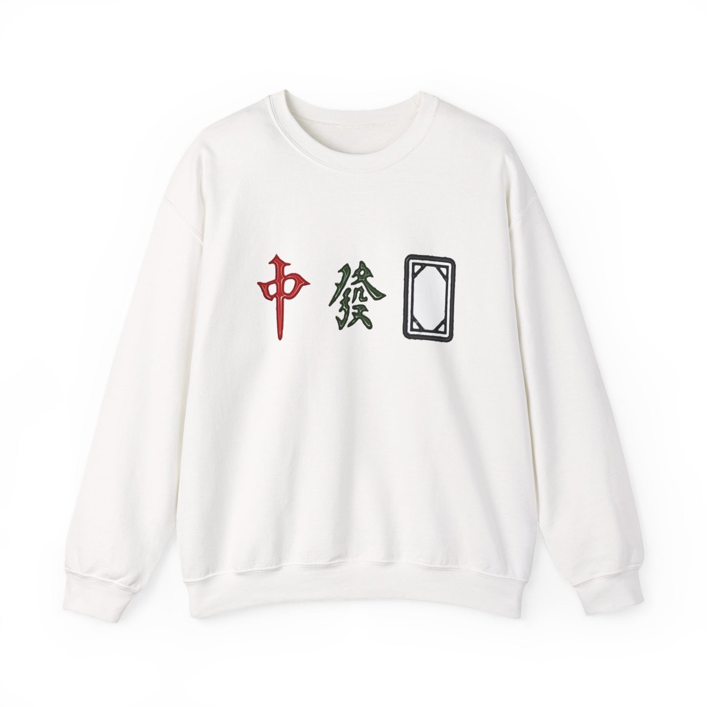 Mahjong Inspired Sweatshirt, Asian Tile Game Apparel, 3 Dragons Design, 4 Seasons Flowers Shirt, Gift for Gamers, Unisex Jumper,